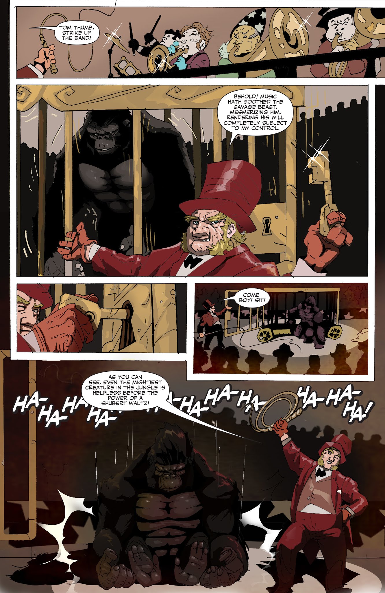 Read online Six-Gun Gorilla: Long Days of Vengeance comic -  Issue #1 - 19
