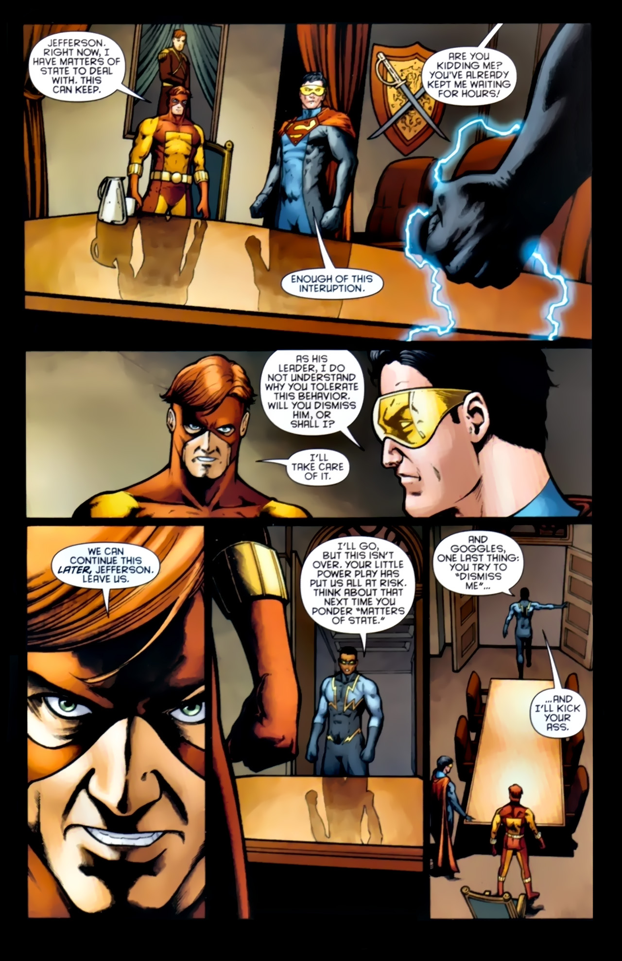 Read online The Outsiders (2009) comic -  Issue #27 - 4