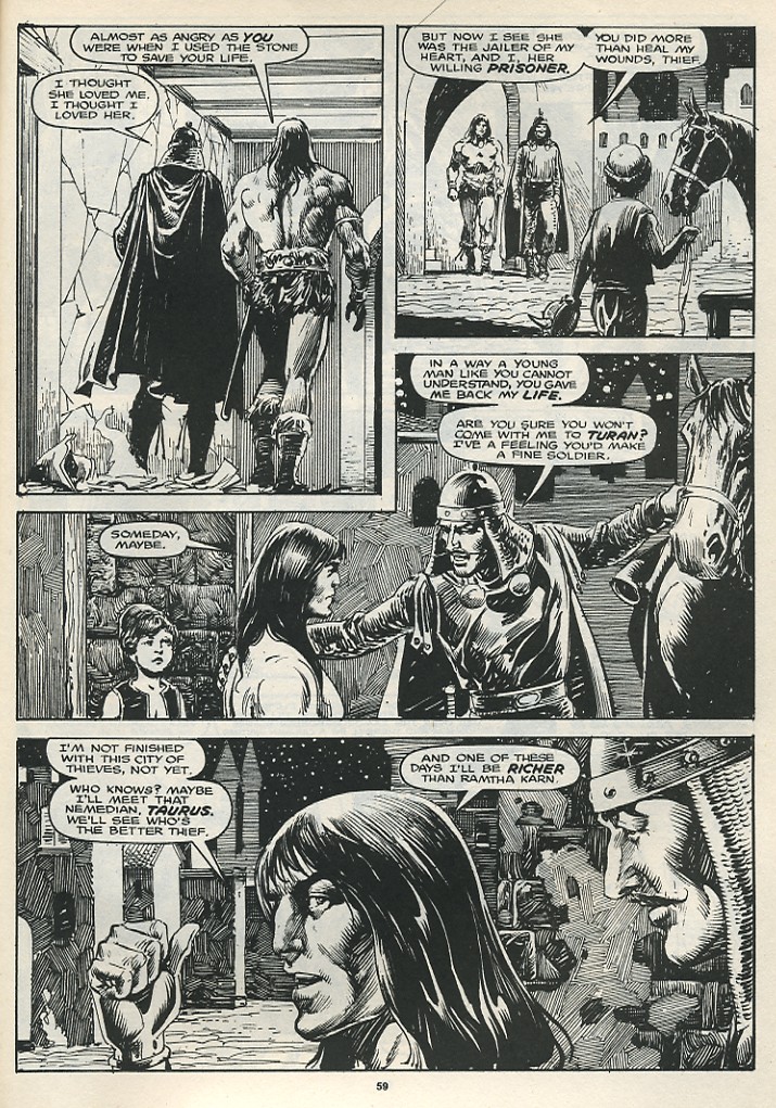 Read online The Savage Sword Of Conan comic -  Issue #174 - 61