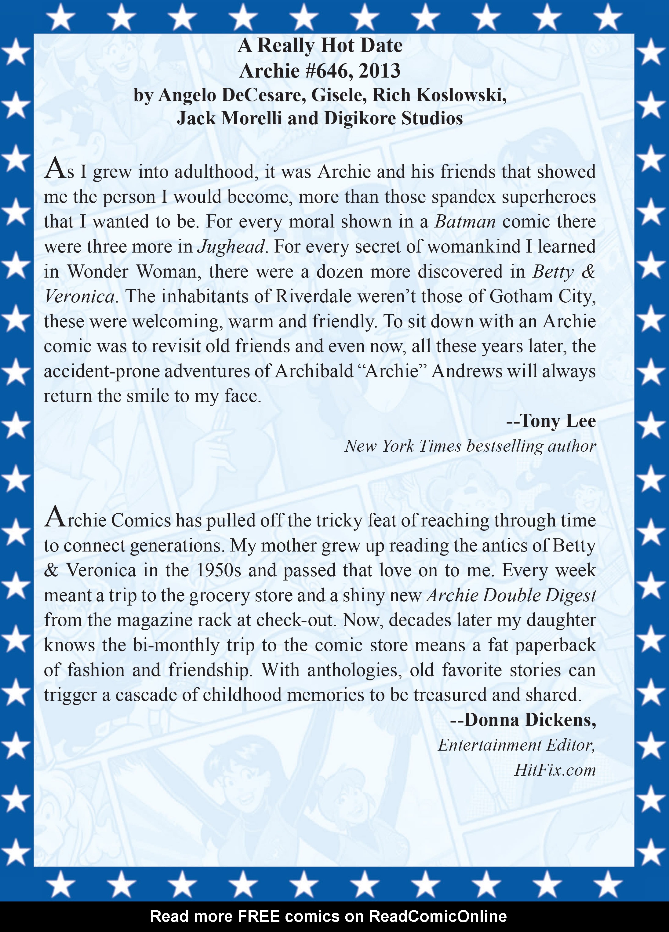 Read online Archie 75th Anniversary Digest comic -  Issue #2 - 105