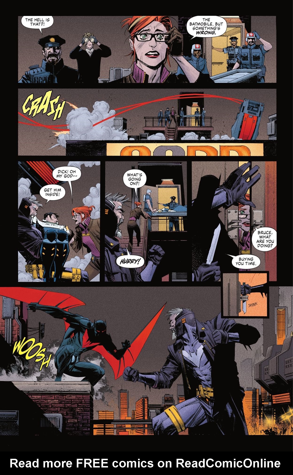 Read online Batman: Beyond the White Knight comic -  Issue #7 - 14