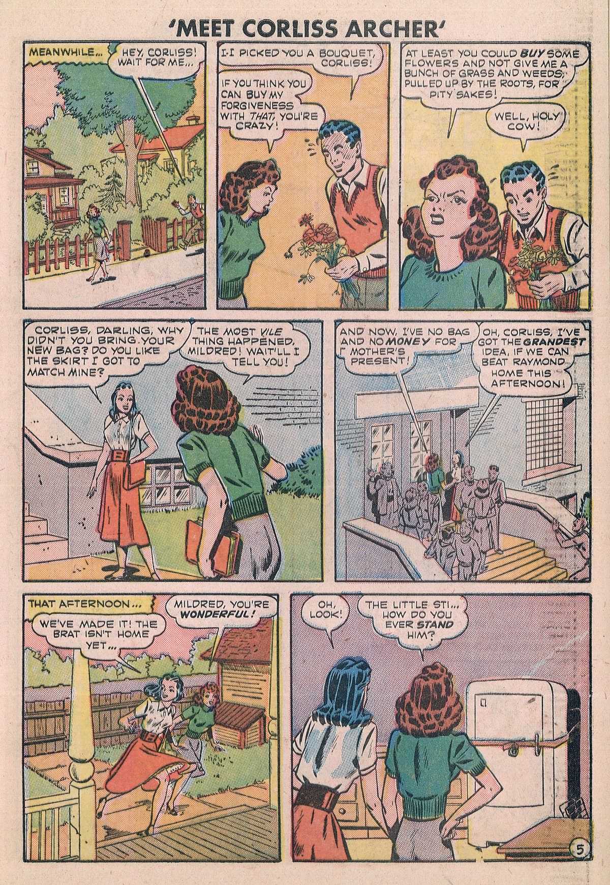 Read online Meet Corliss Archer comic -  Issue #3 - 15