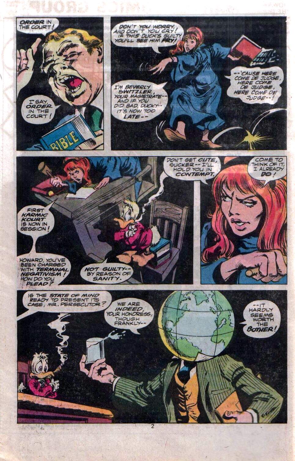Read online Howard the Duck (1976) comic -  Issue #27 - 3