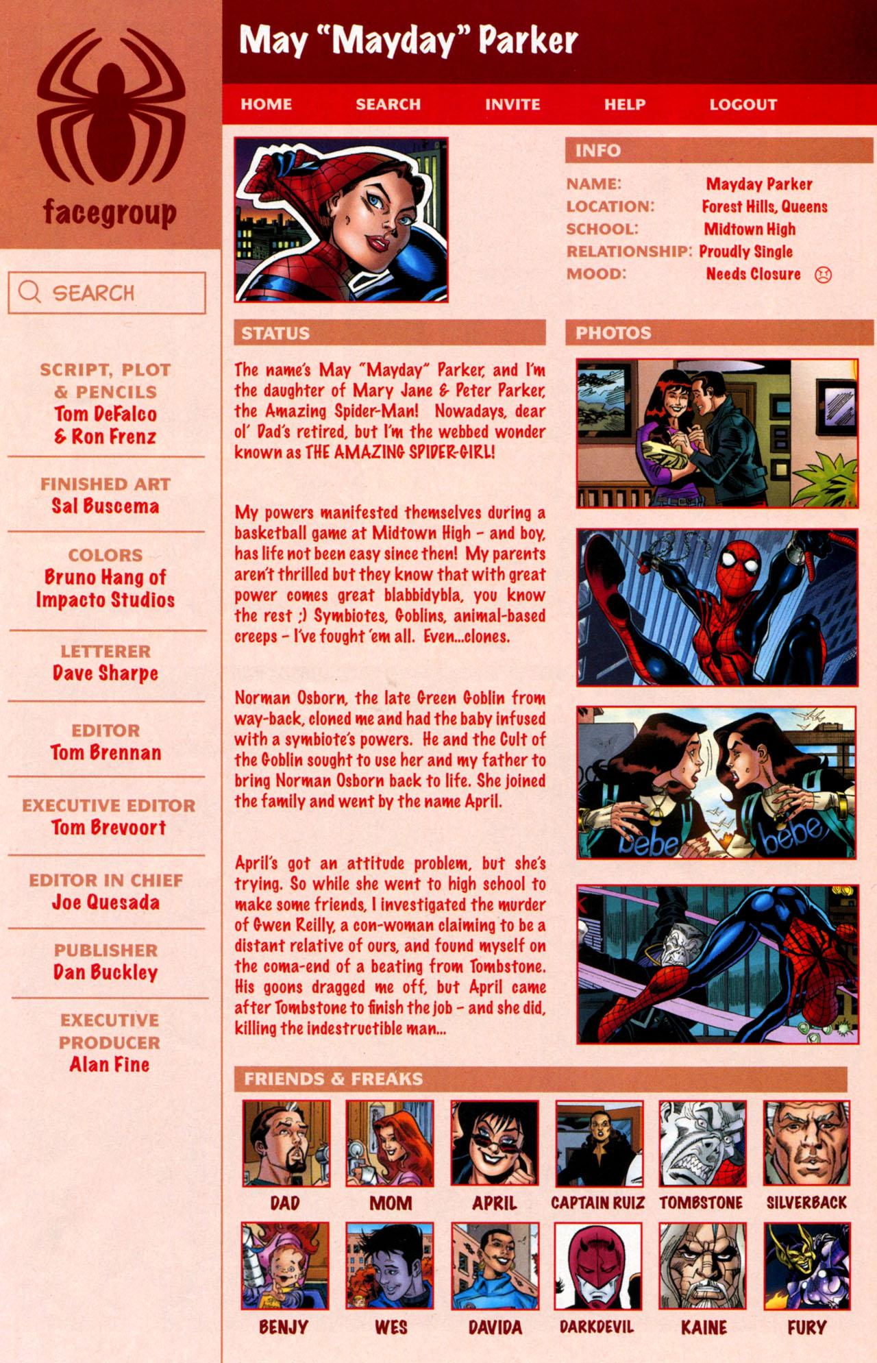 Read online Web of Spider-Man (2009) comic -  Issue #1 - 22