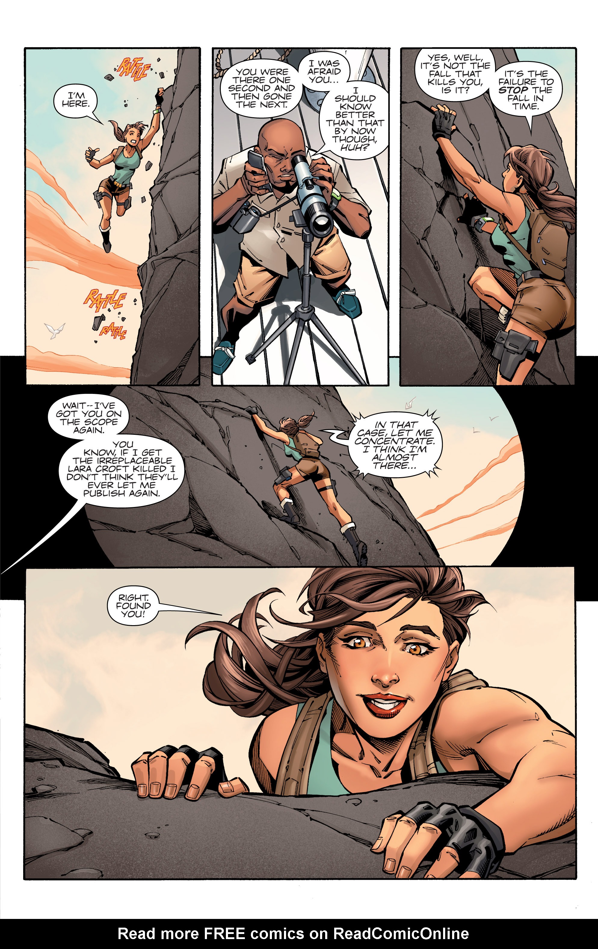 Read online Lara Croft and the Frozen Omen comic -  Issue #1 - 5