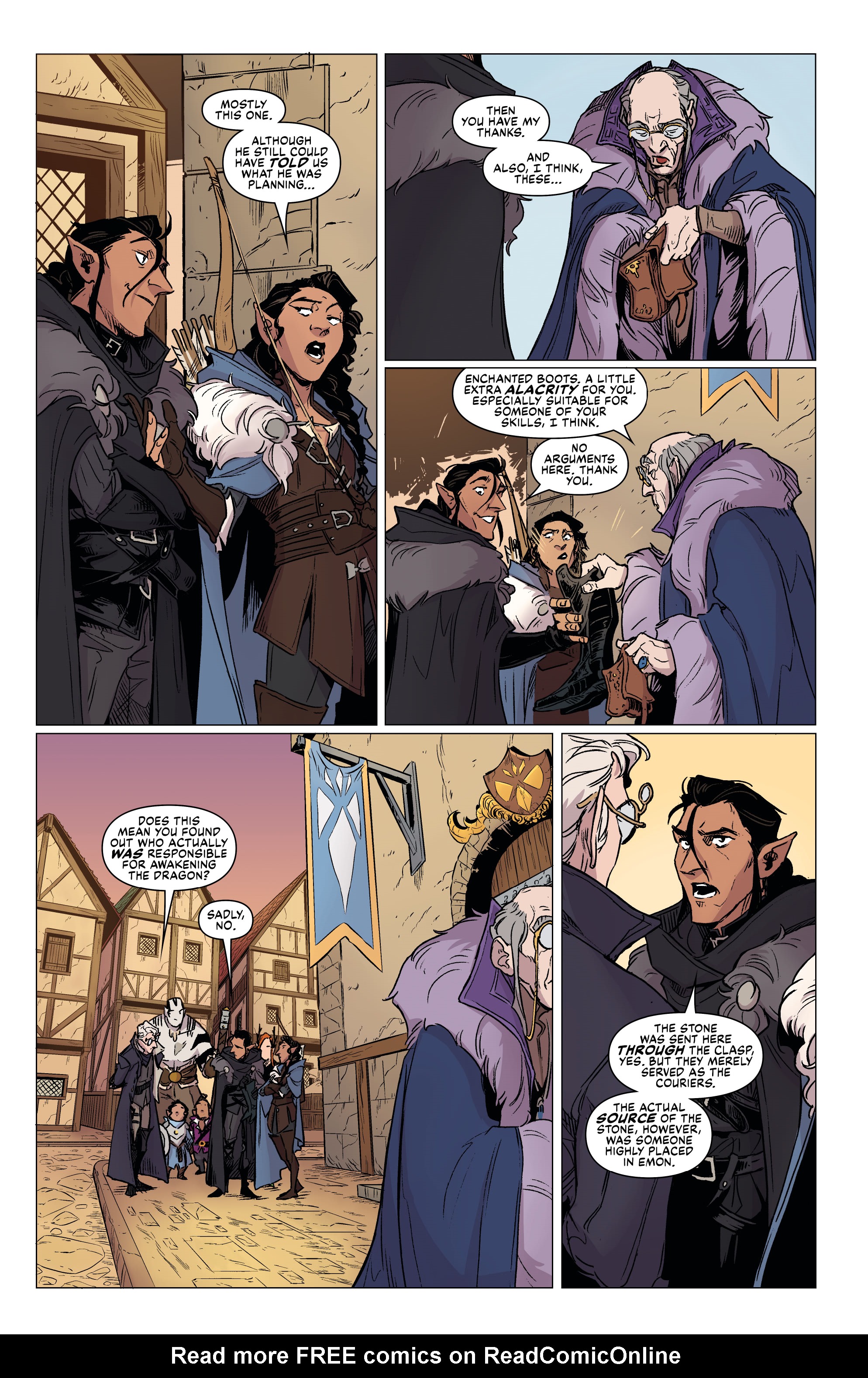 Read online Critical Role: Vox Machina Origins III comic -  Issue #5 - 22