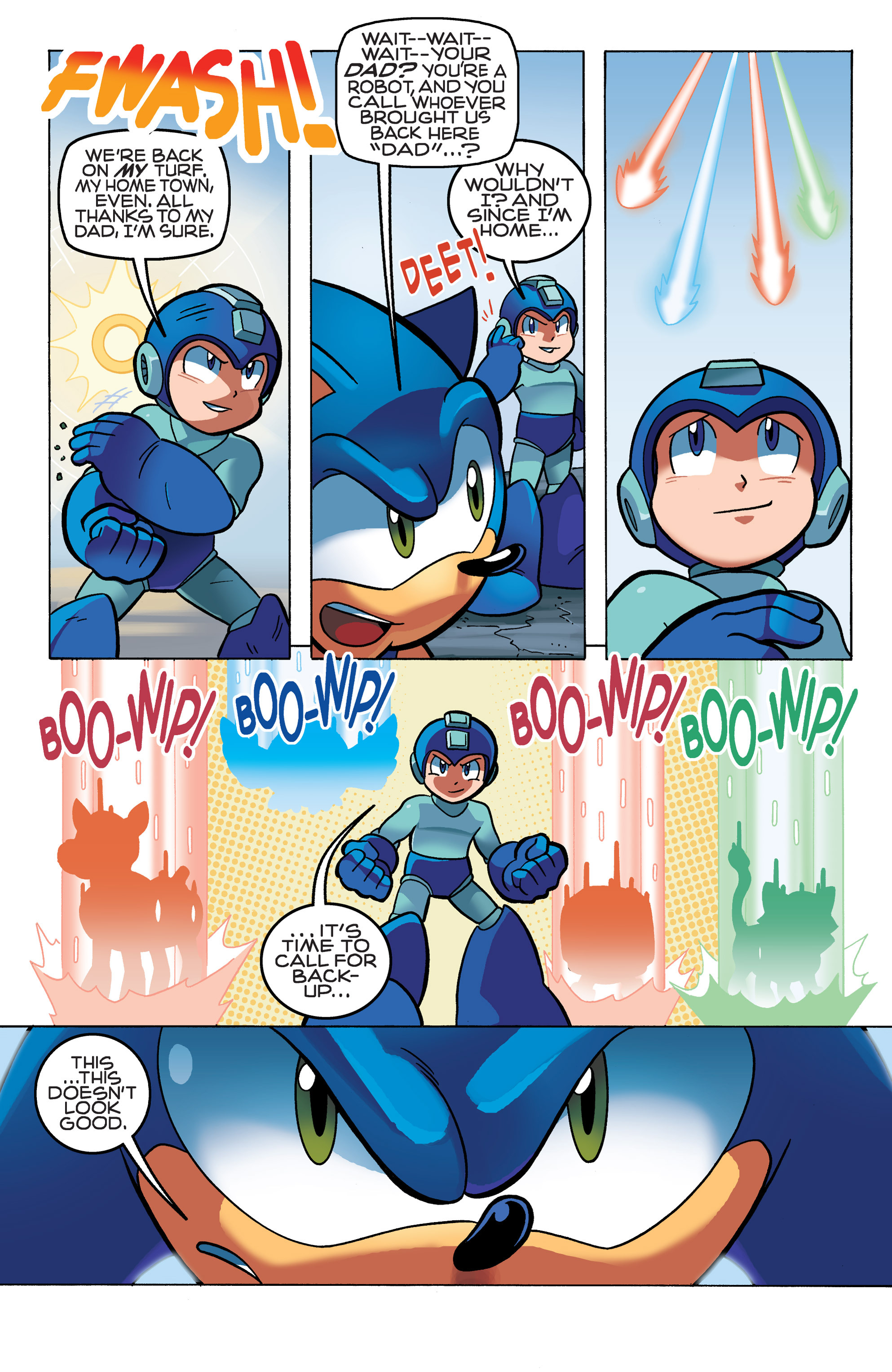 Read online Sonic Mega Man Worlds Collide comic -  Issue # Vol 1 - 82
