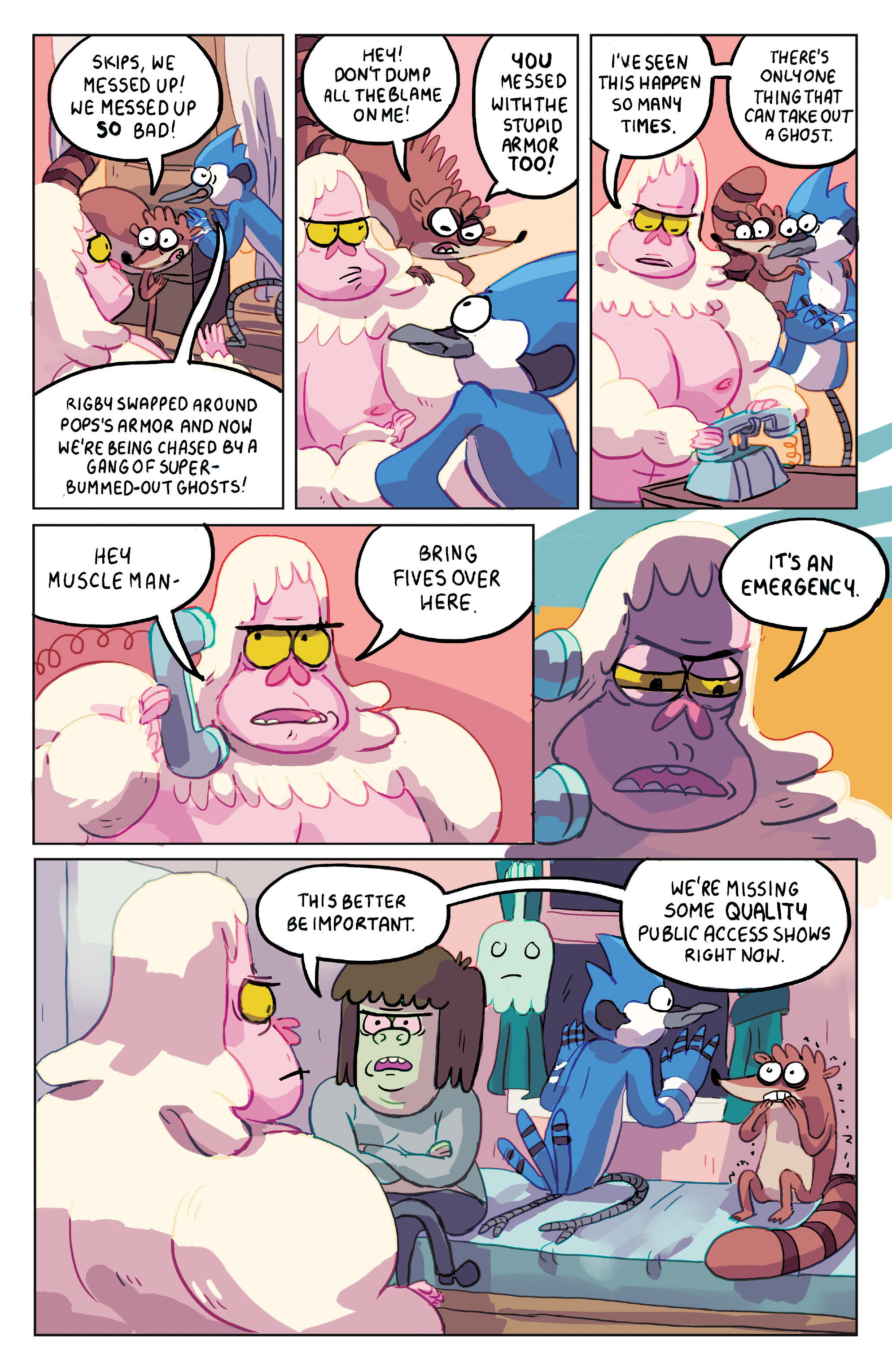 Read online Regular Show comic -  Issue #15 - 21