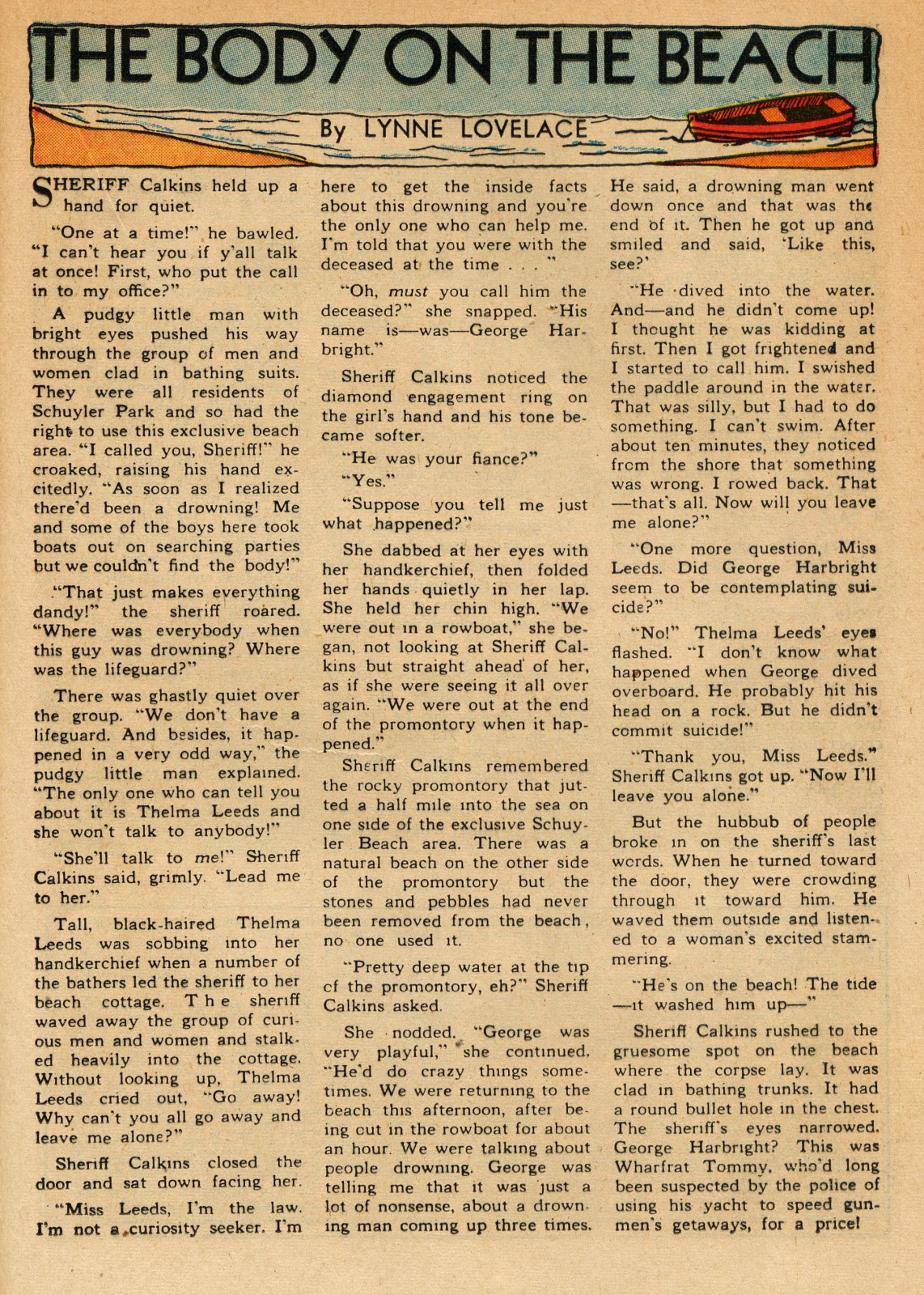 Read online Sensation (Mystery) Comics comic -  Issue #51 - 31