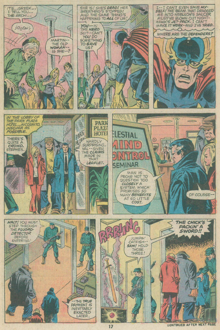 Read online The Defenders (1972) comic -  Issue #34 - 12