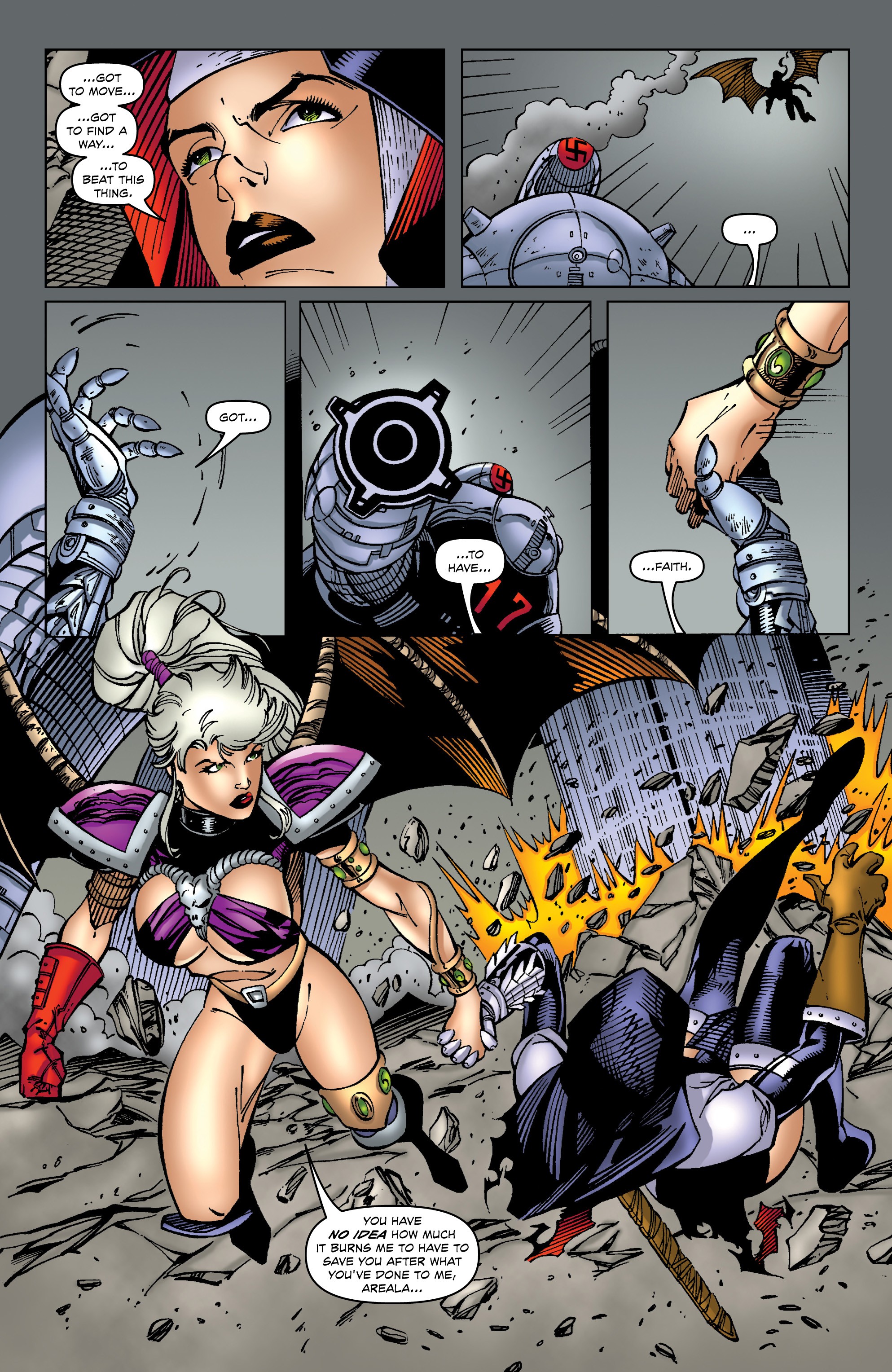 Read online Warrior Nun: Dora comic -  Issue #1 - 35