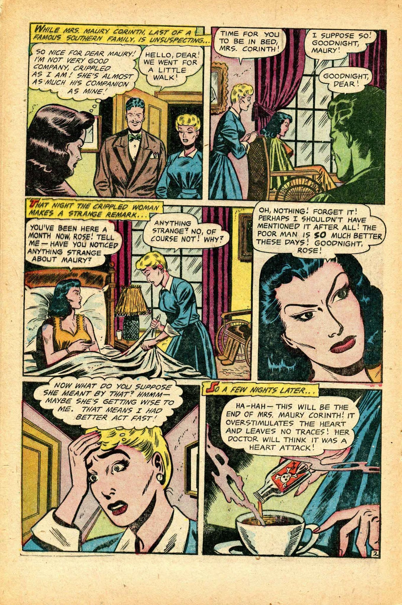 Read online Voodoo (1952) comic -  Issue #5 - 28