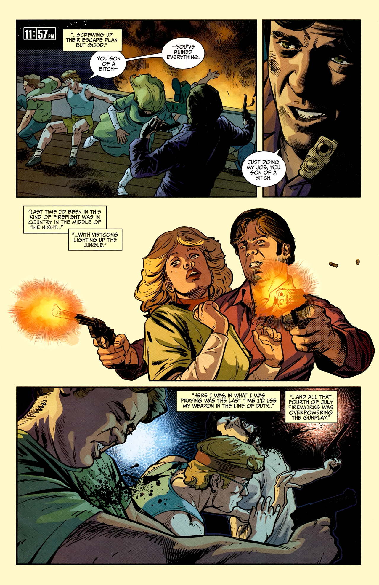 Read online Die Hard: Year One comic -  Issue #4 - 18
