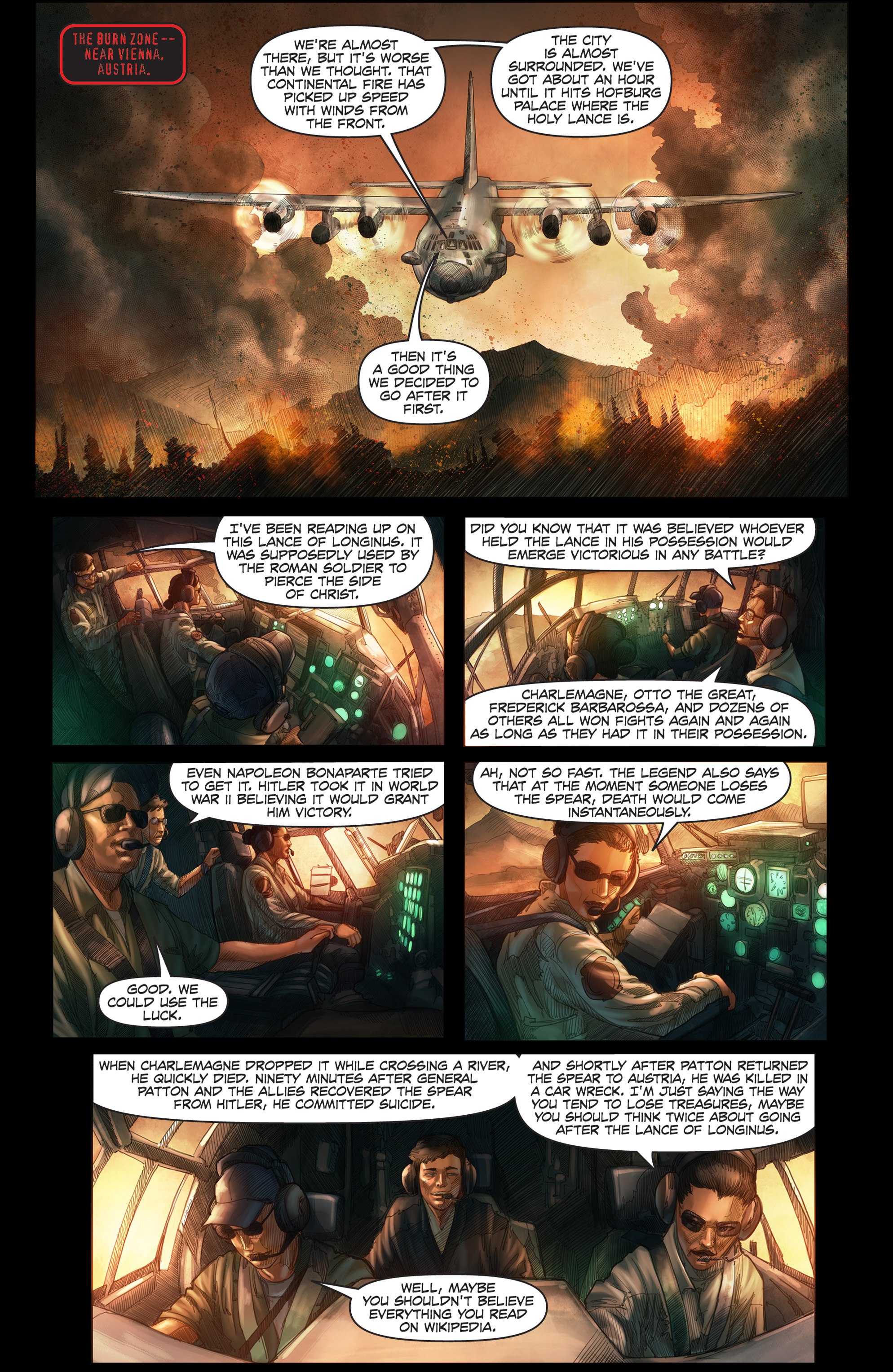 Read online Afterburn: Crossfire comic -  Issue #1 - 13