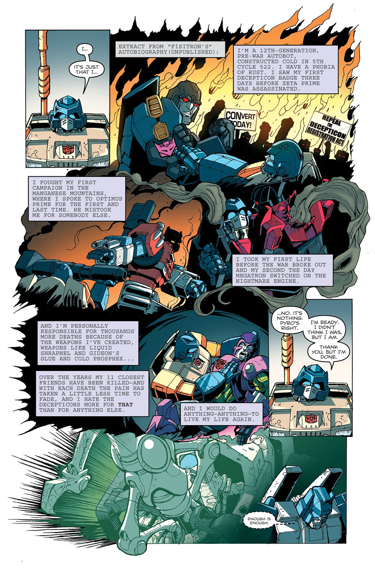 Read online Transformers: Last Stand of The Wreckers comic -  Issue #4 - 18