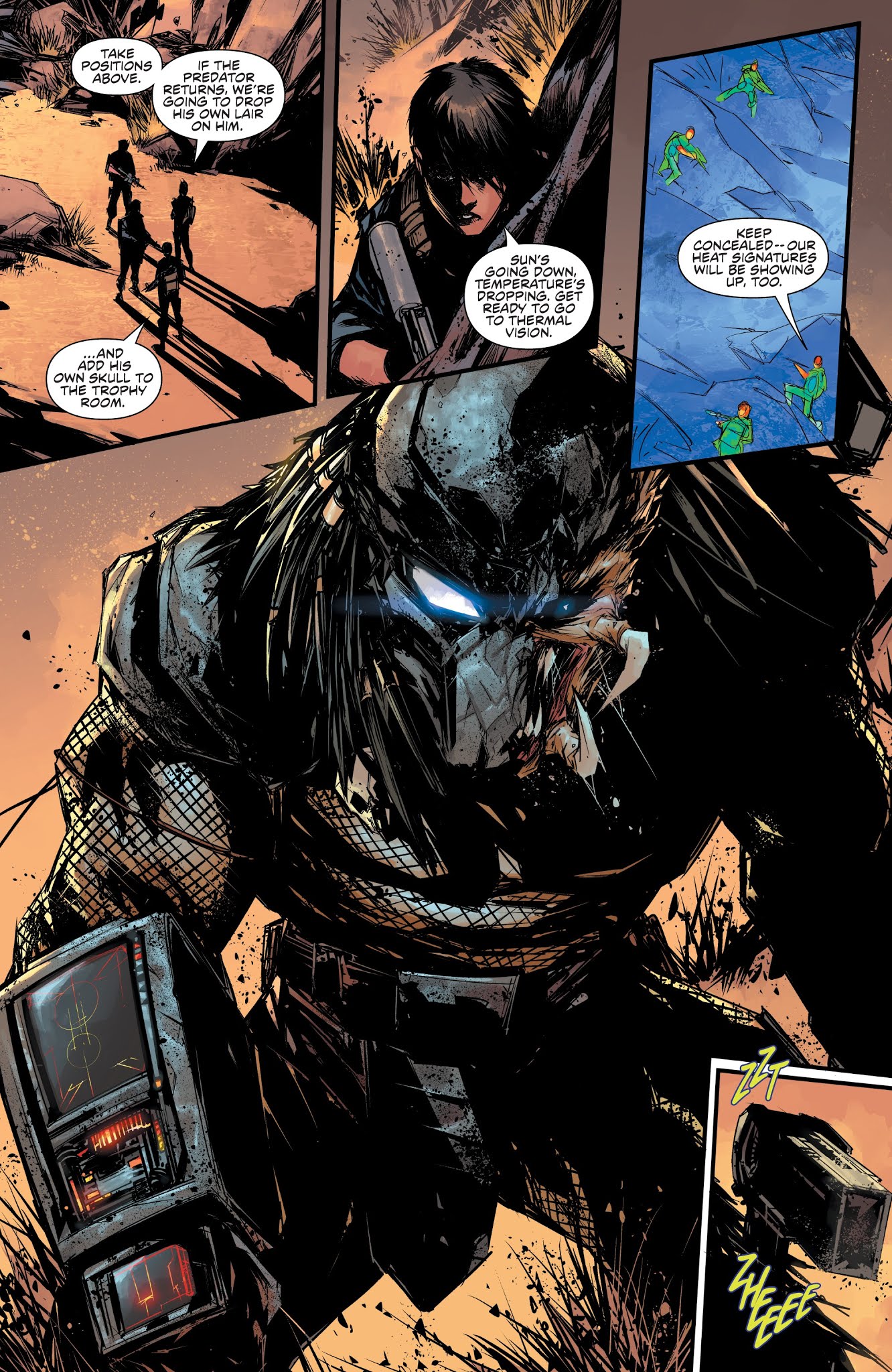 Read online Predator: Hunters II comic -  Issue #4 - 9