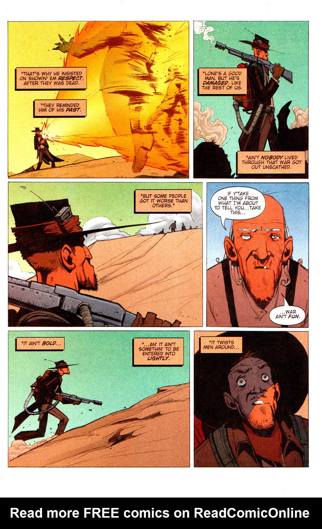 Read online Lone comic -  Issue #4 - 5