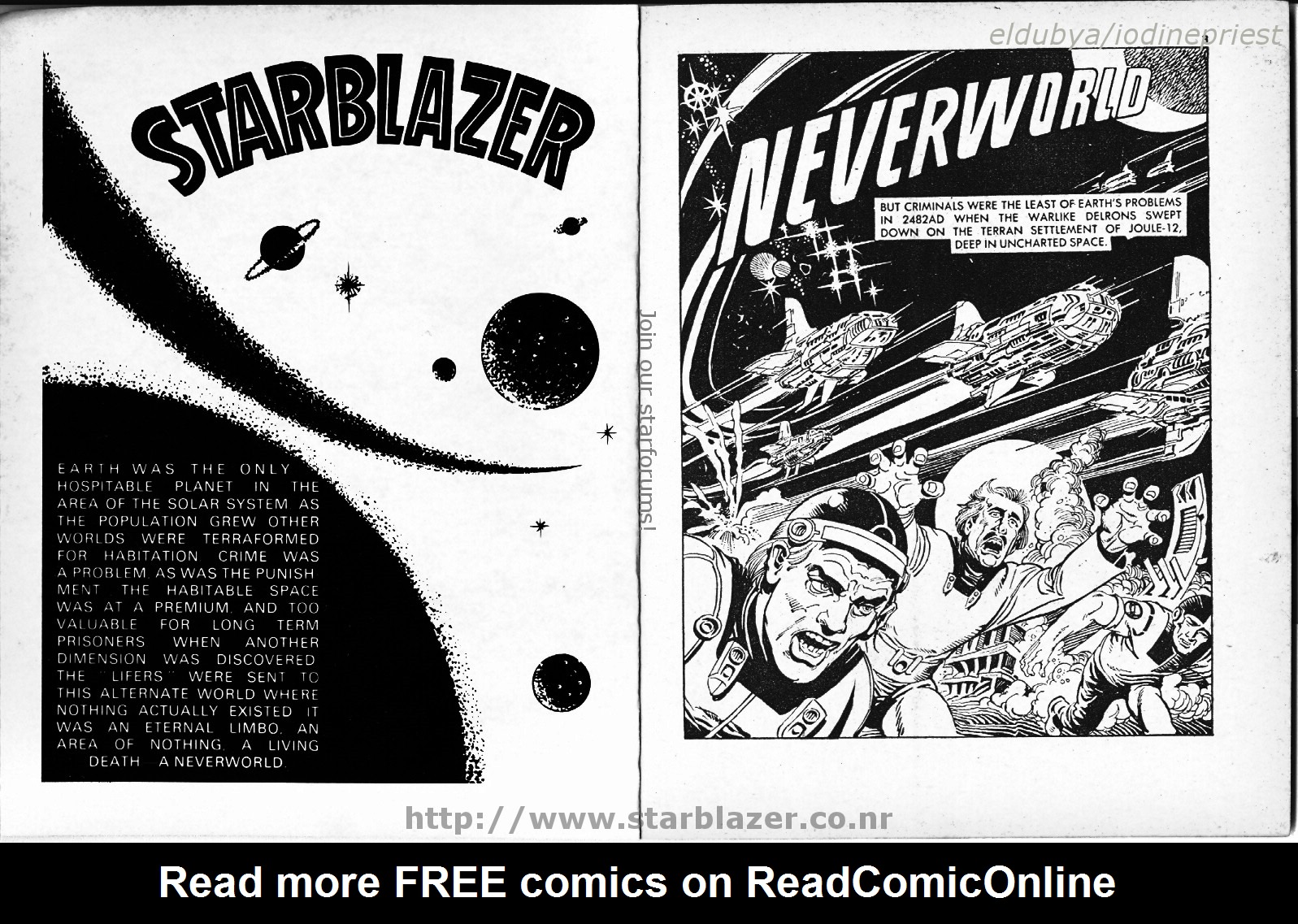 Read online Starblazer comic -  Issue #65 - 3