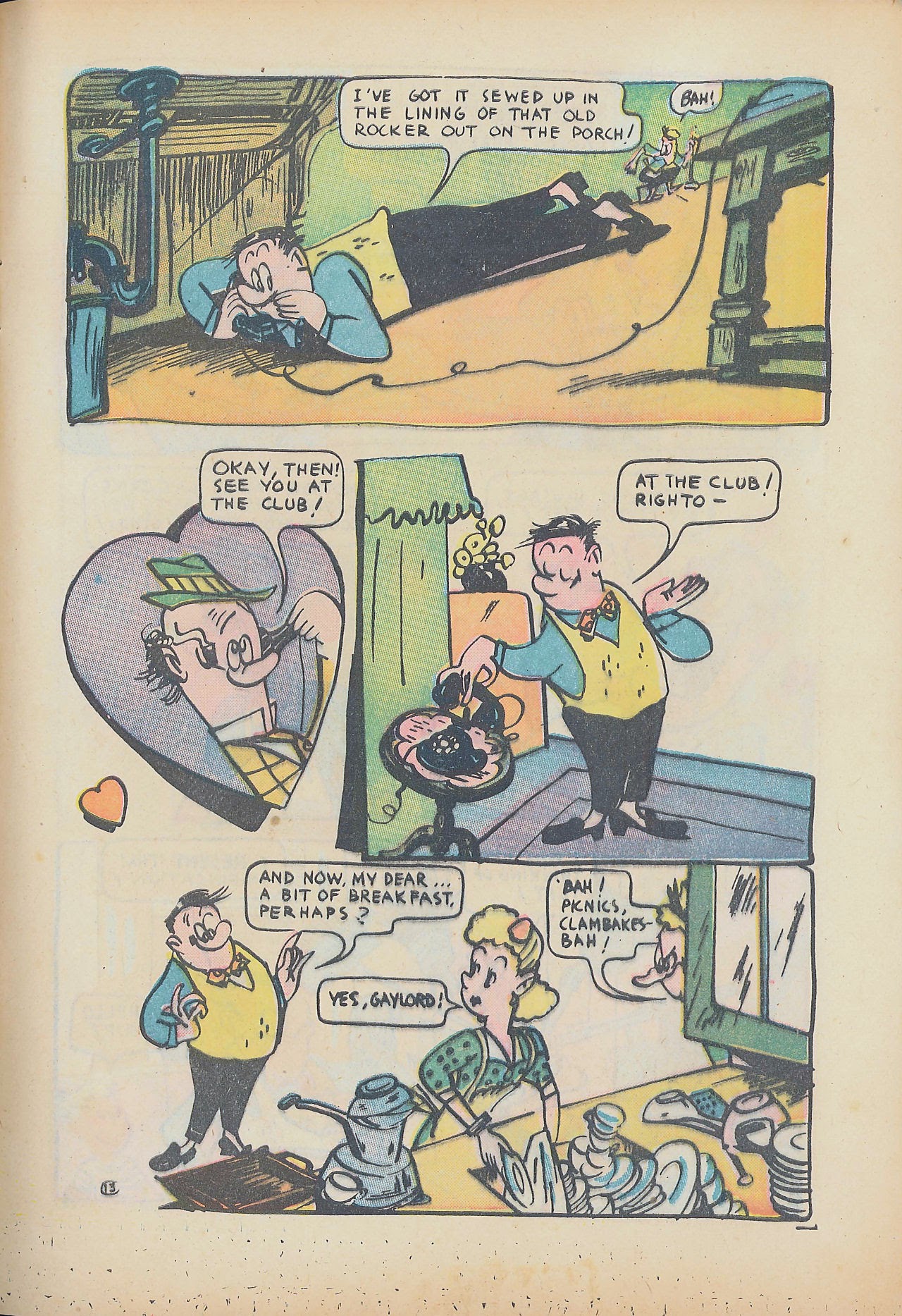 Read online Milt Gross Funnies comic -  Issue #1 - 15