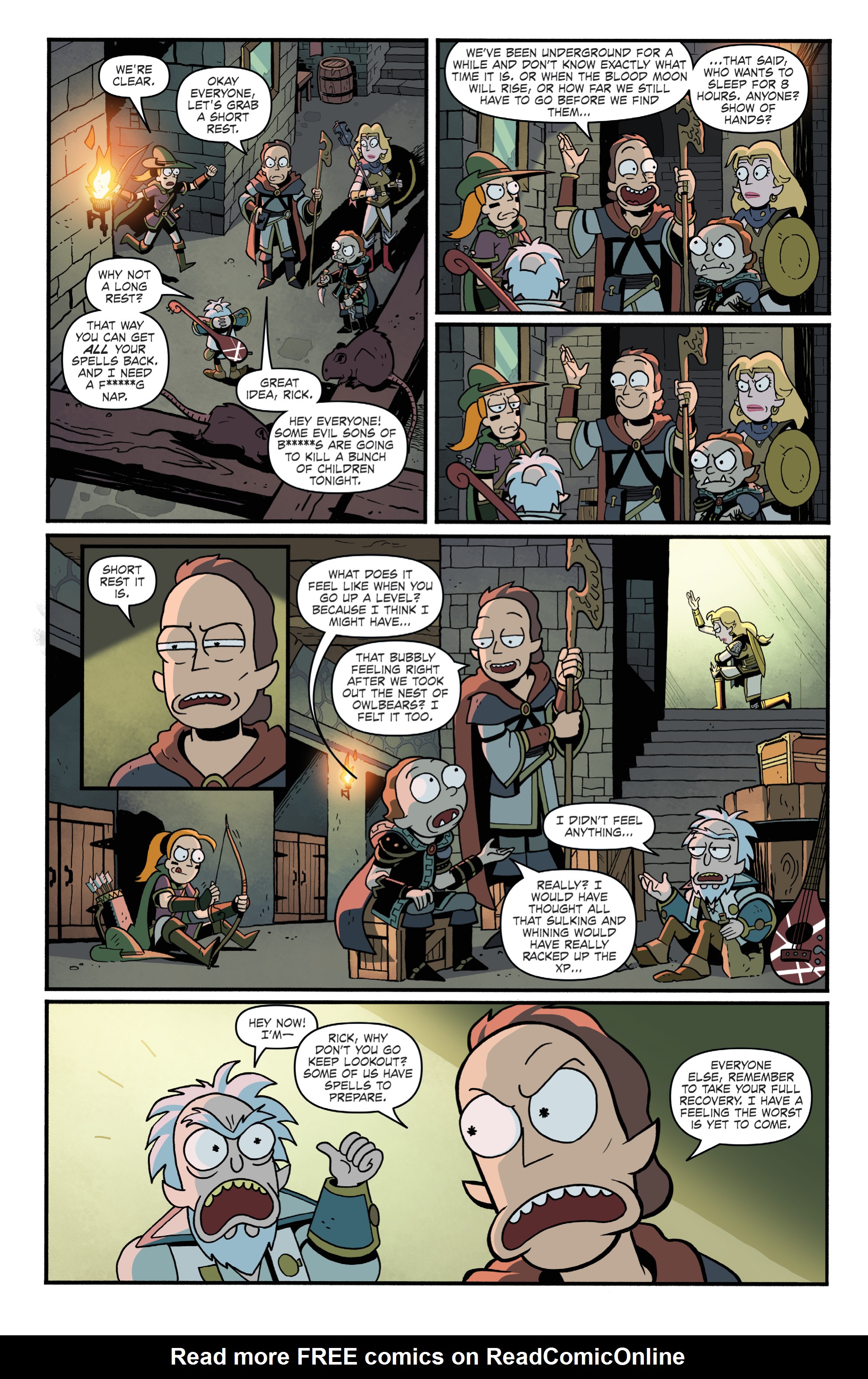 Read online Rick and Morty vs Dungeons & Dragons comic -  Issue # _TPB - 95