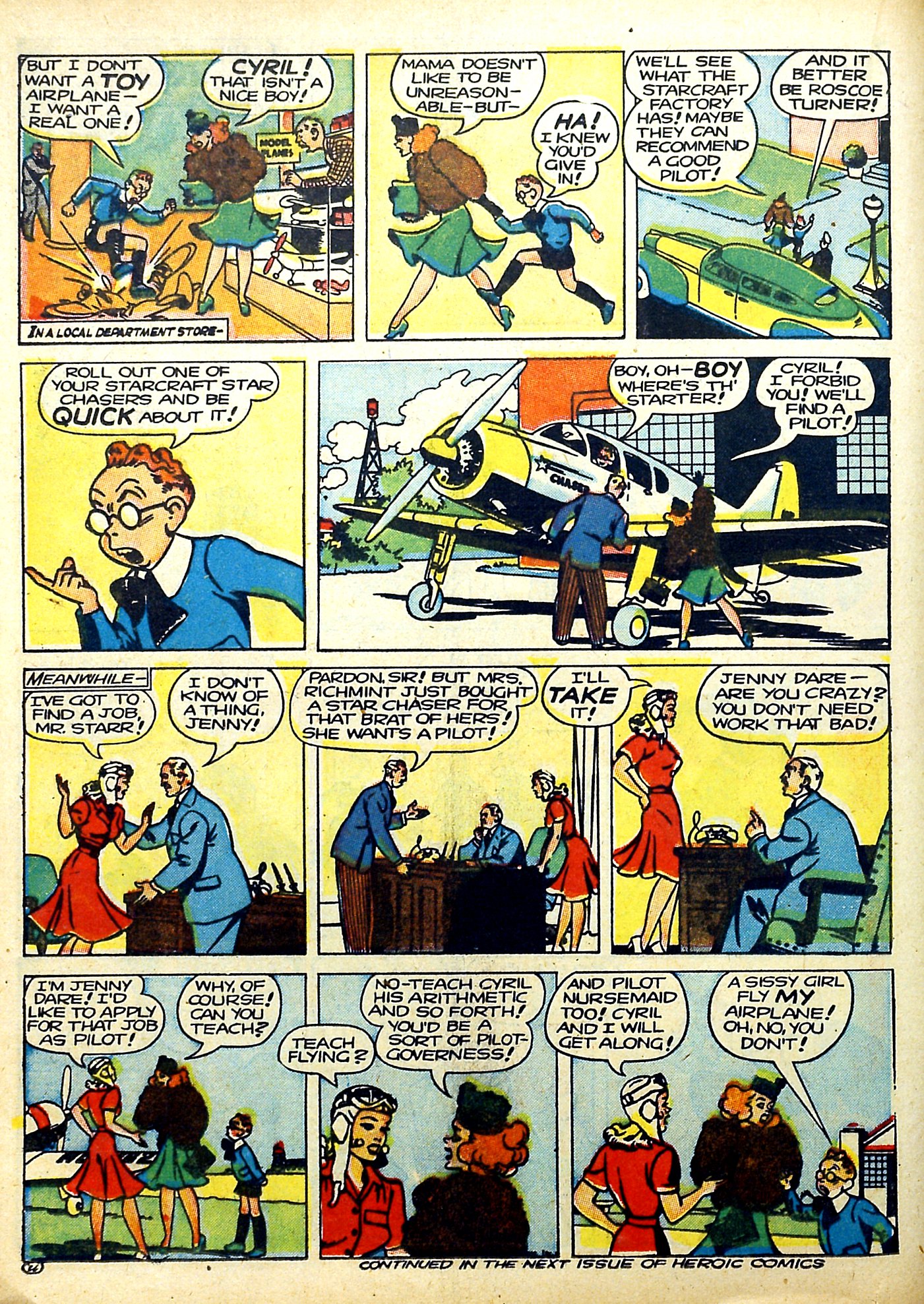 Read online Reg'lar Fellers Heroic Comics comic -  Issue #11 - 20