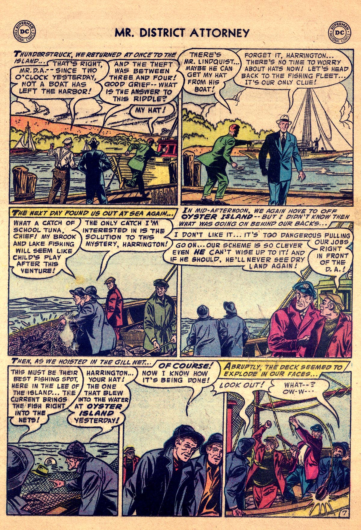 Read online Mr. District Attorney comic -  Issue #48 - 19