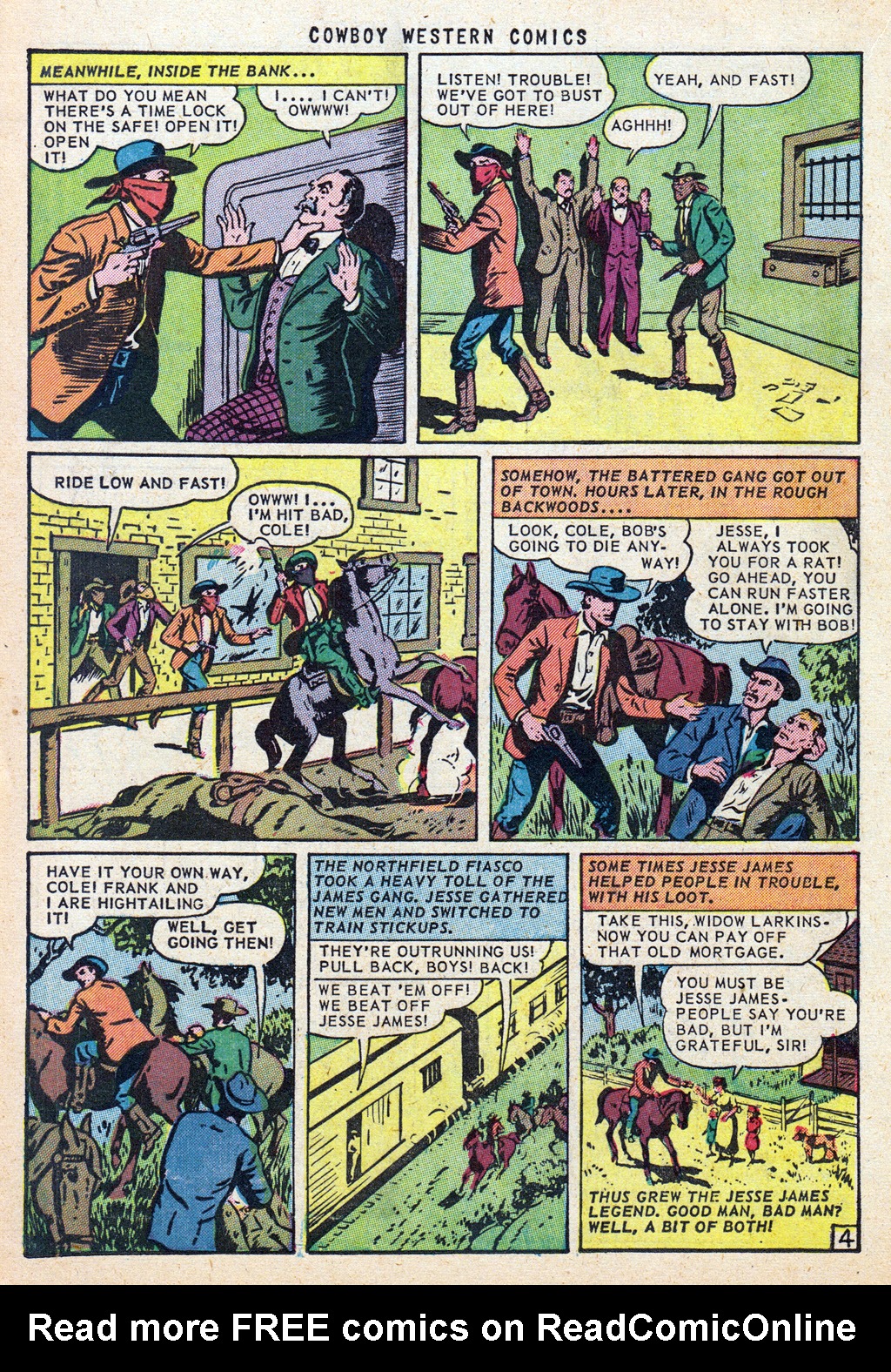 Read online Cowboy Western Comics (1948) comic -  Issue #39 - 18