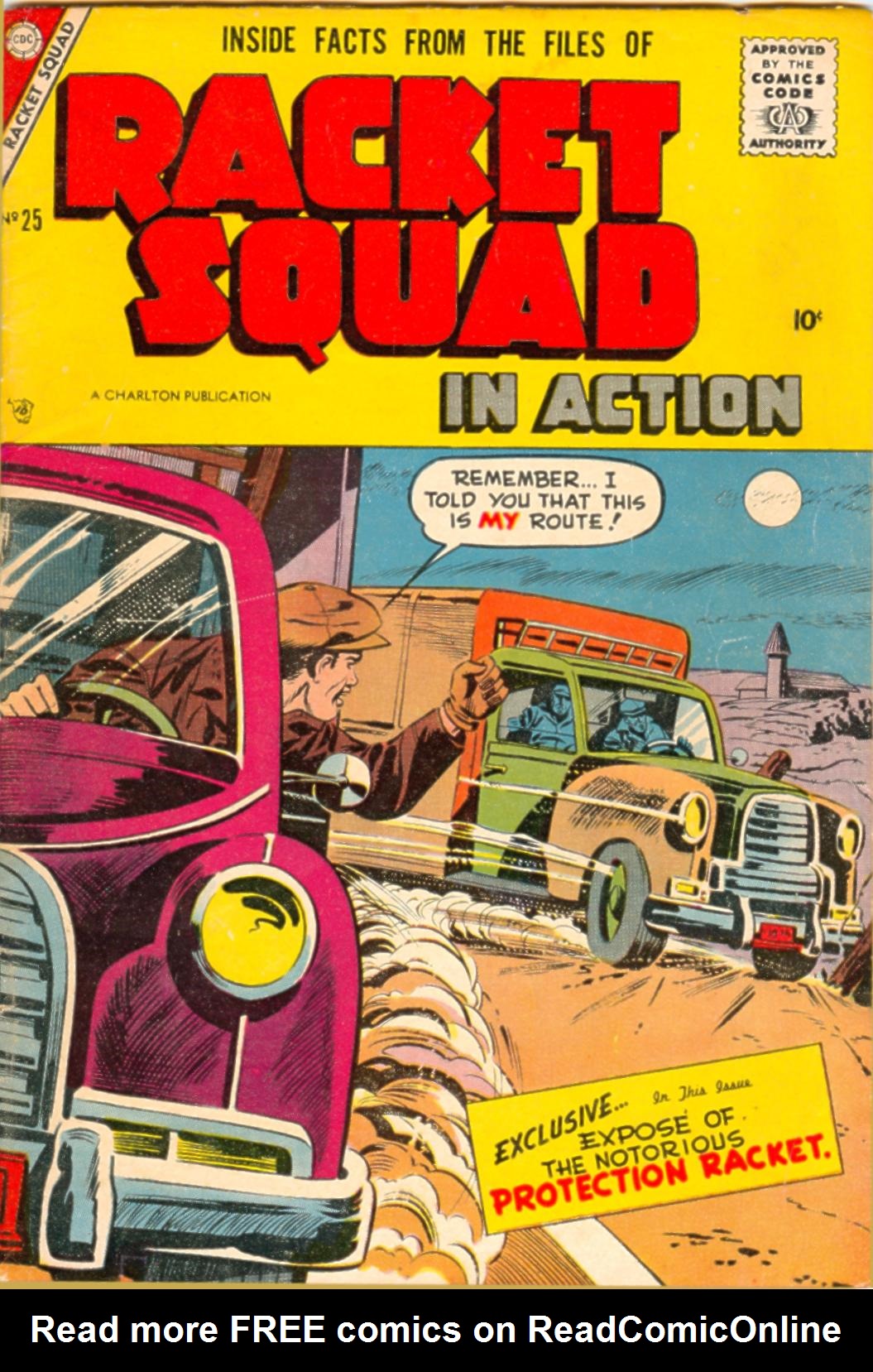 Read online Racket Squad in Action comic -  Issue #25 - 1