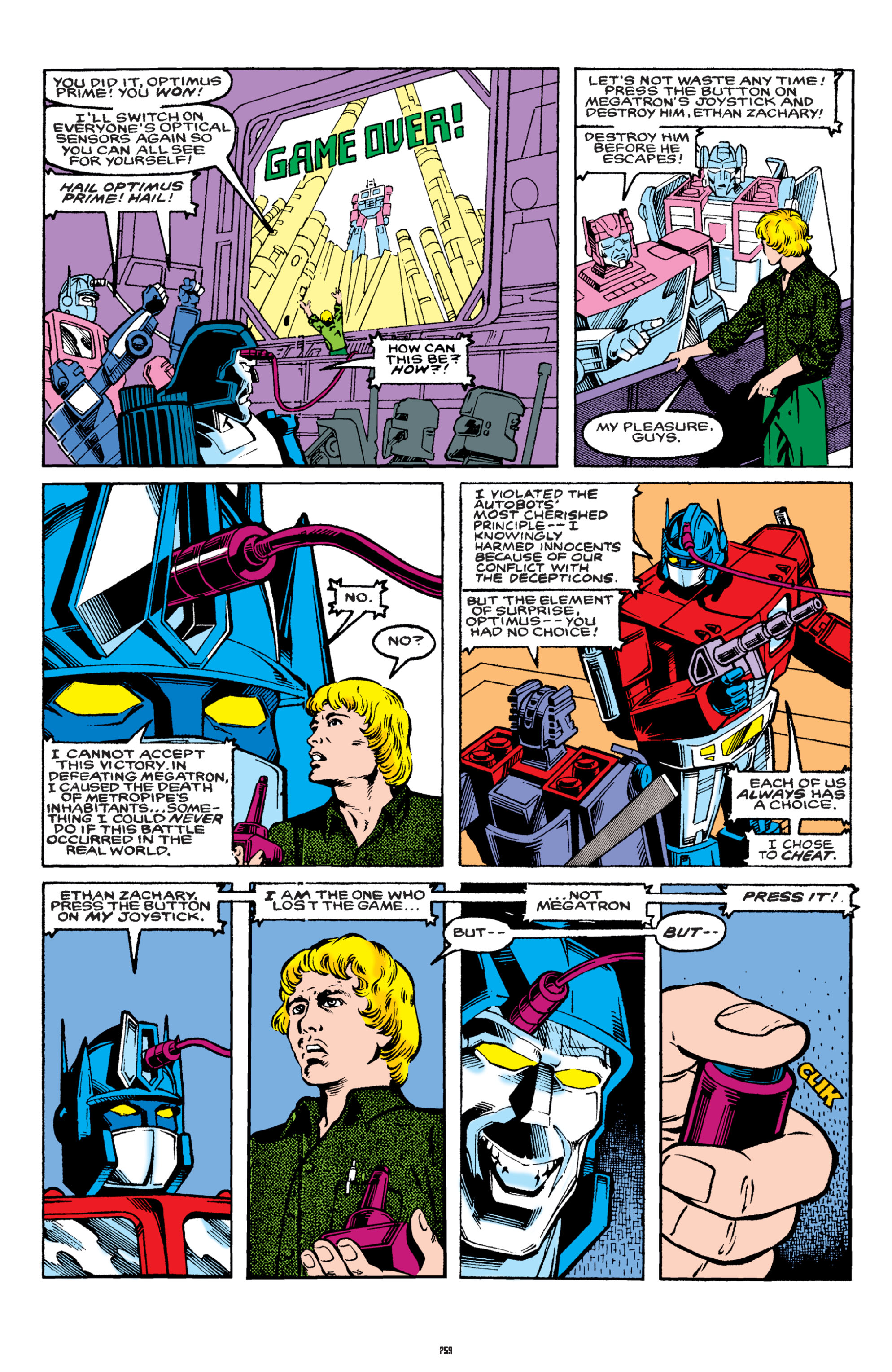 Read online The Transformers Classics comic -  Issue # TPB 2 - 260