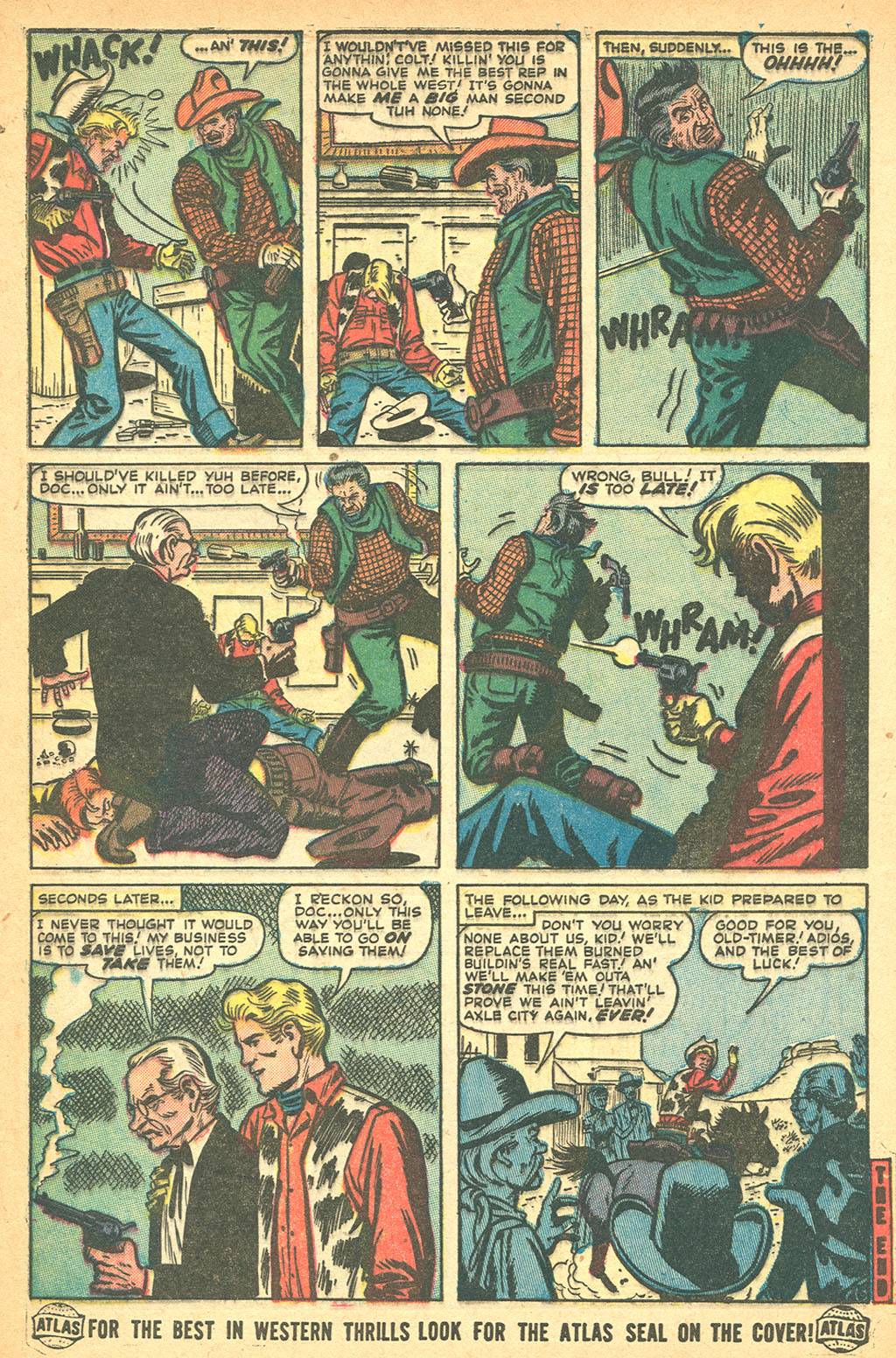Read online Kid Colt Outlaw comic -  Issue #42 - 8