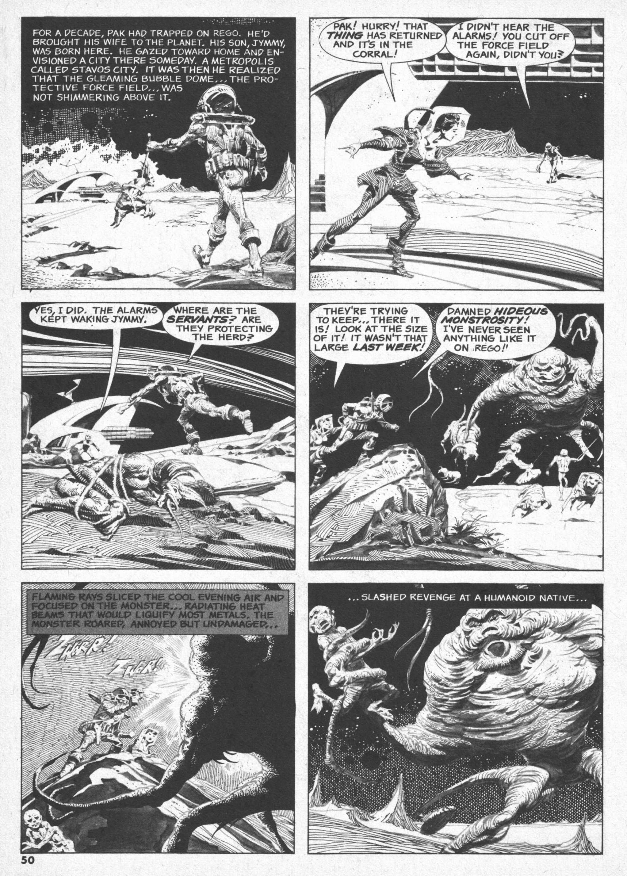 Read online Vampirella (1969) comic -  Issue #59 - 50
