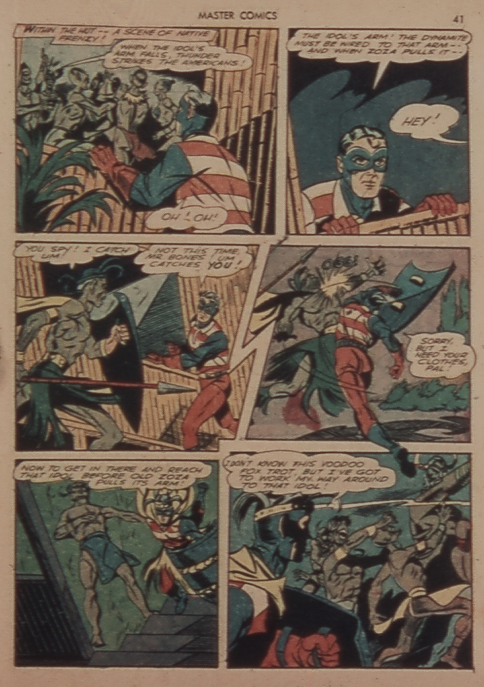 Read online Master Comics comic -  Issue #37 - 41