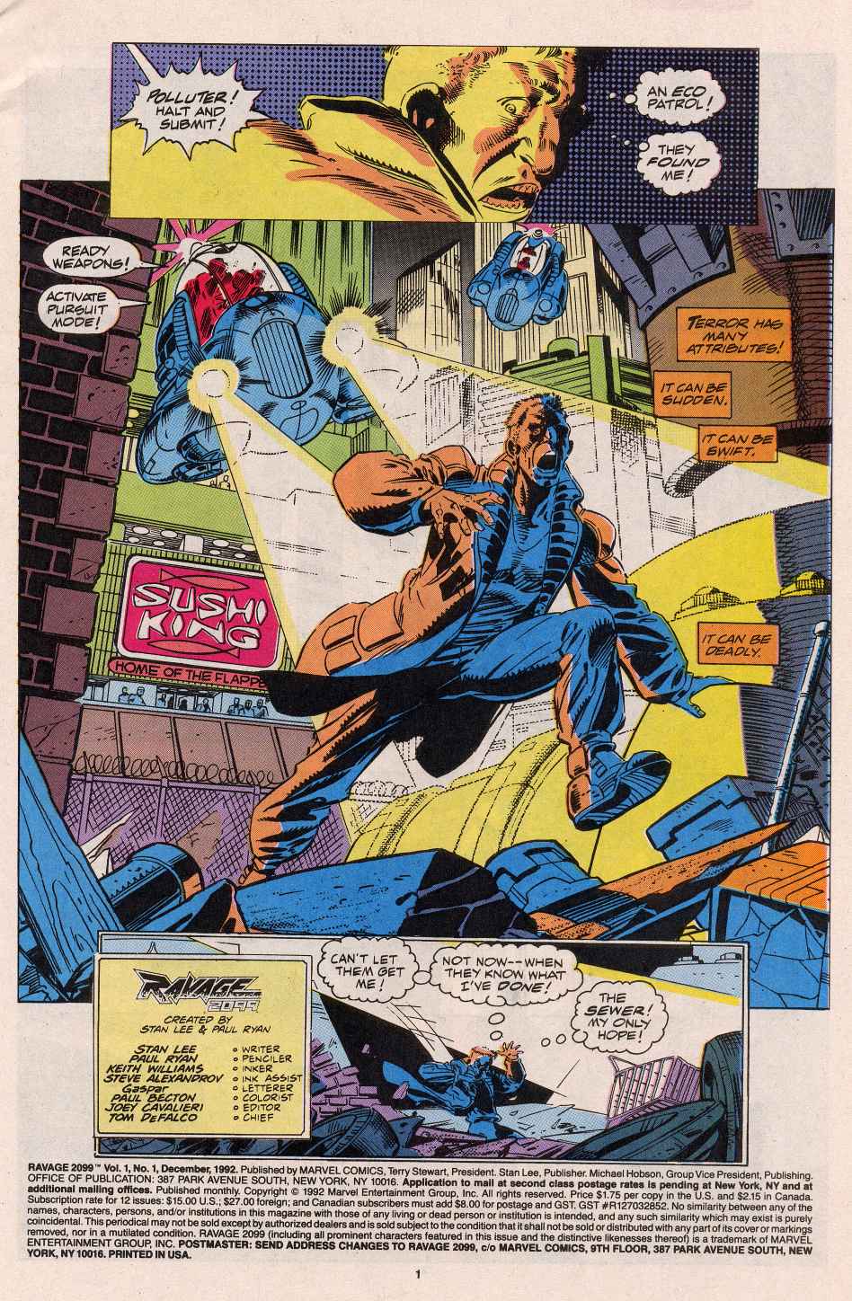 Read online Ravage 2099 comic -  Issue #1 - 3