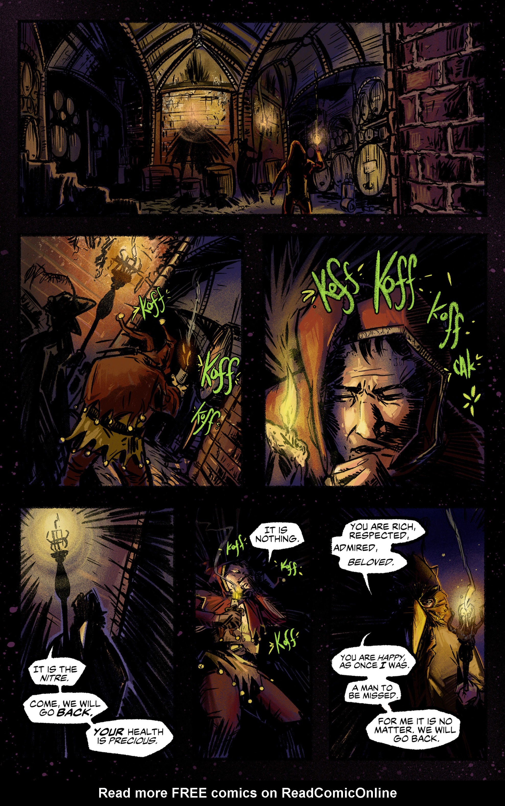 Read online The Cask of Amontillado comic -  Issue # Full - 8