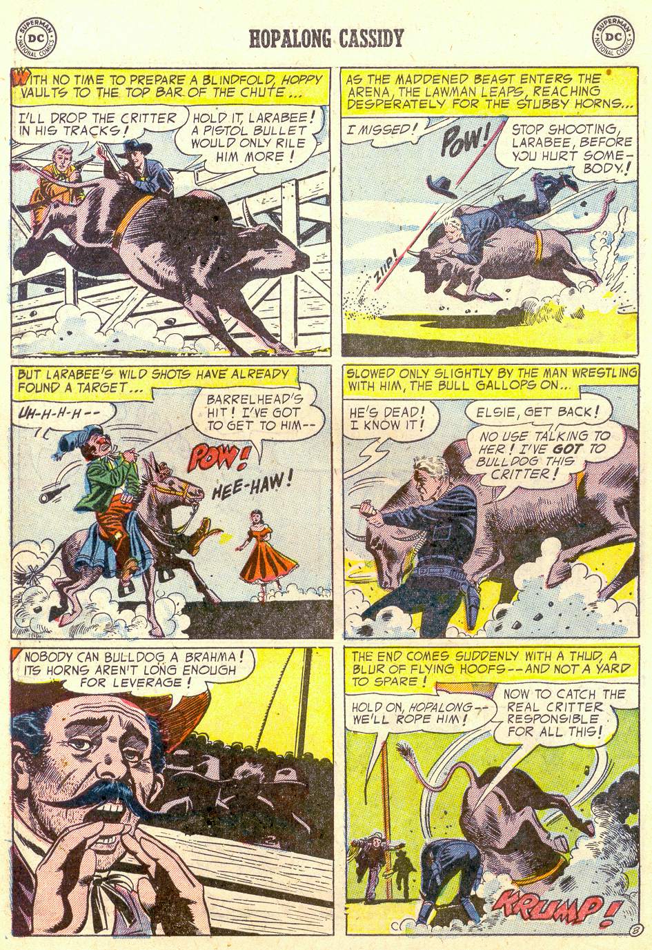 Read online Hopalong Cassidy comic -  Issue #90 - 10