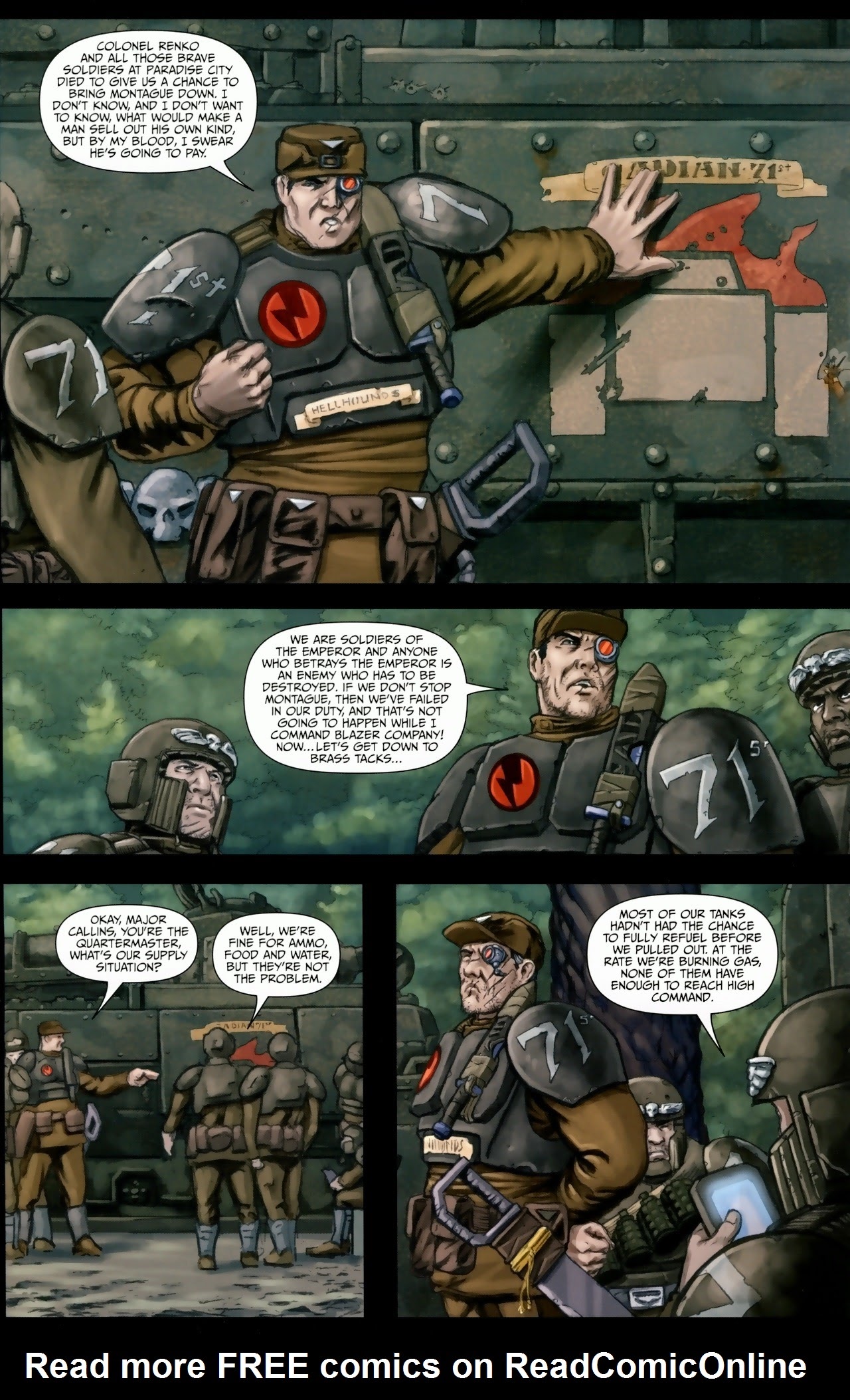 Read online Warhammer 40,000: Fire & Honour comic -  Issue #3 - 15