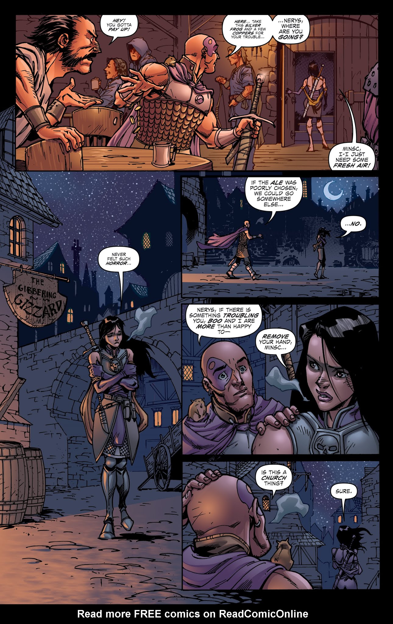Read online Dungeons & Dragons: Evil At Baldur's Gate comic -  Issue #4 - 5