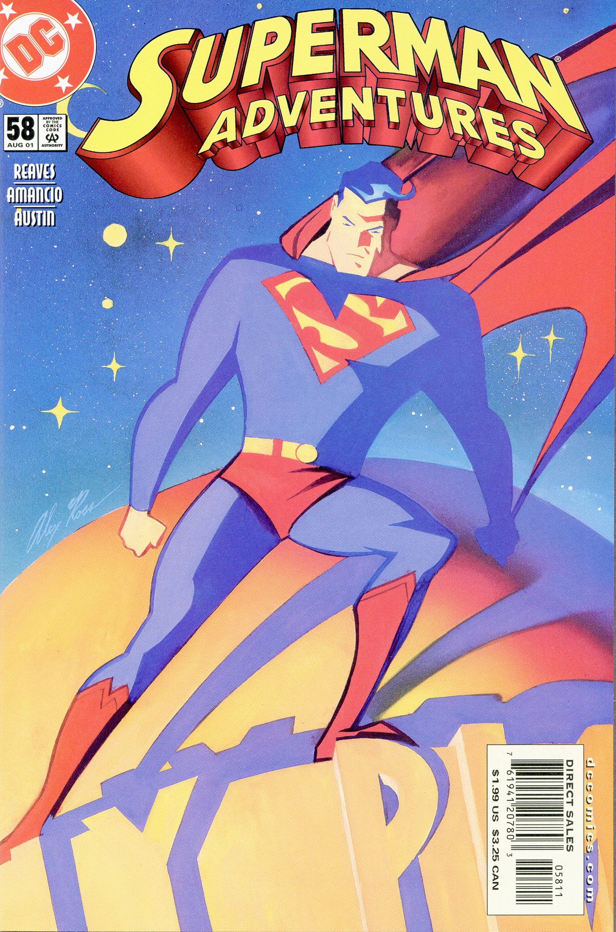 Read online Superman Adventures comic -  Issue #58 - 1