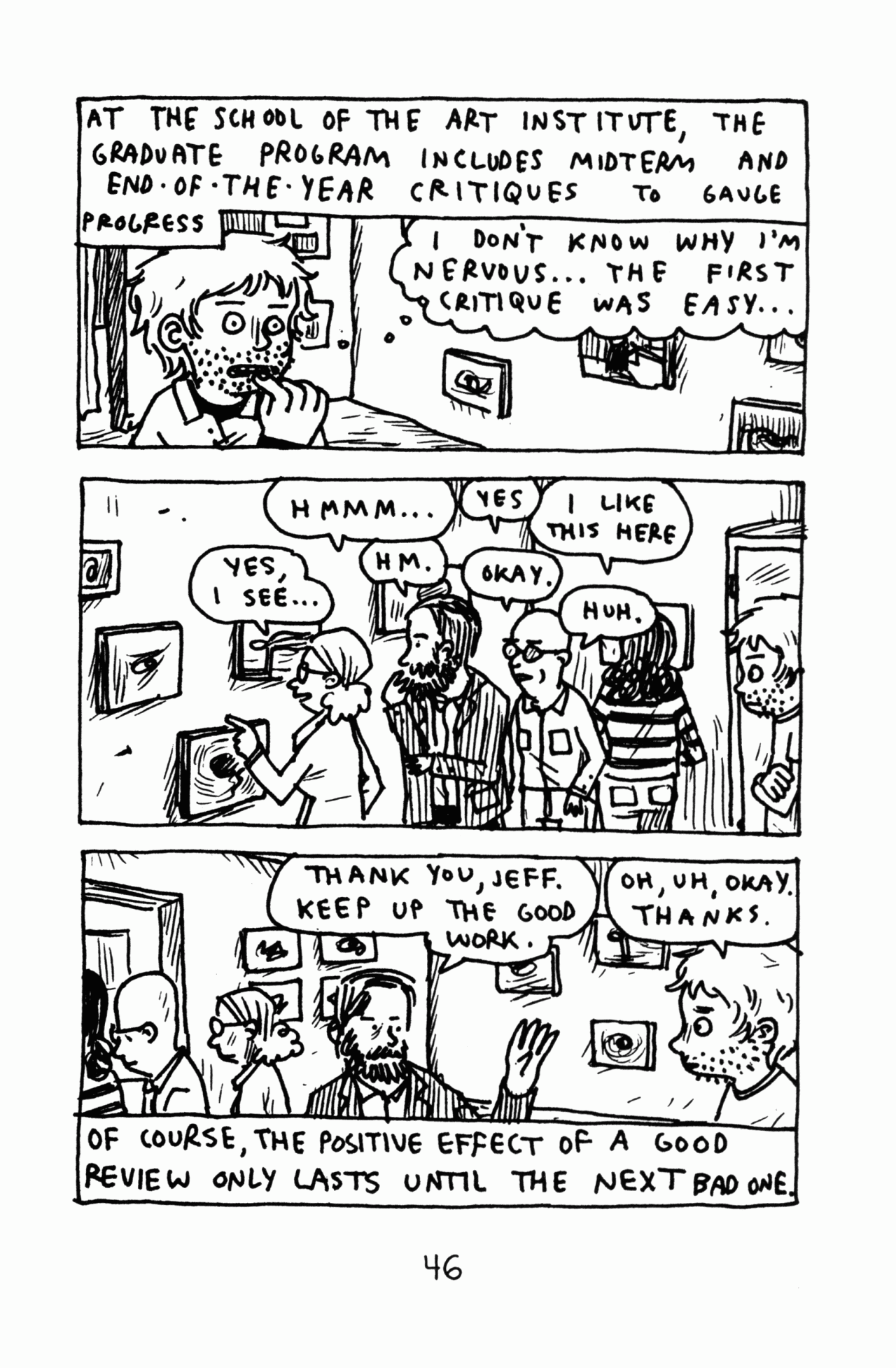 Read online Funny Misshapen Body: A Memoir comic -  Issue # TPB (Part 1) - 52