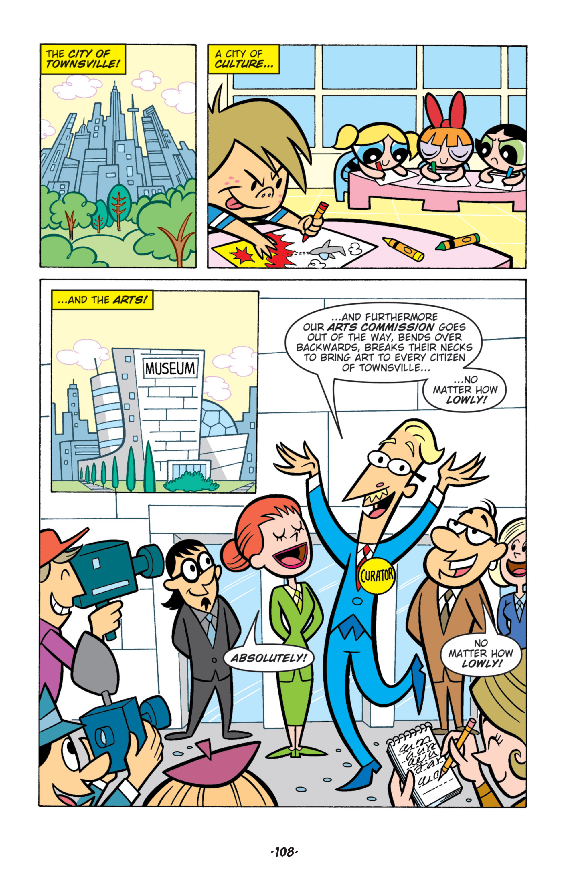 Read online Powerpuff Girls Classics comic -  Issue # TPB 3 - 109