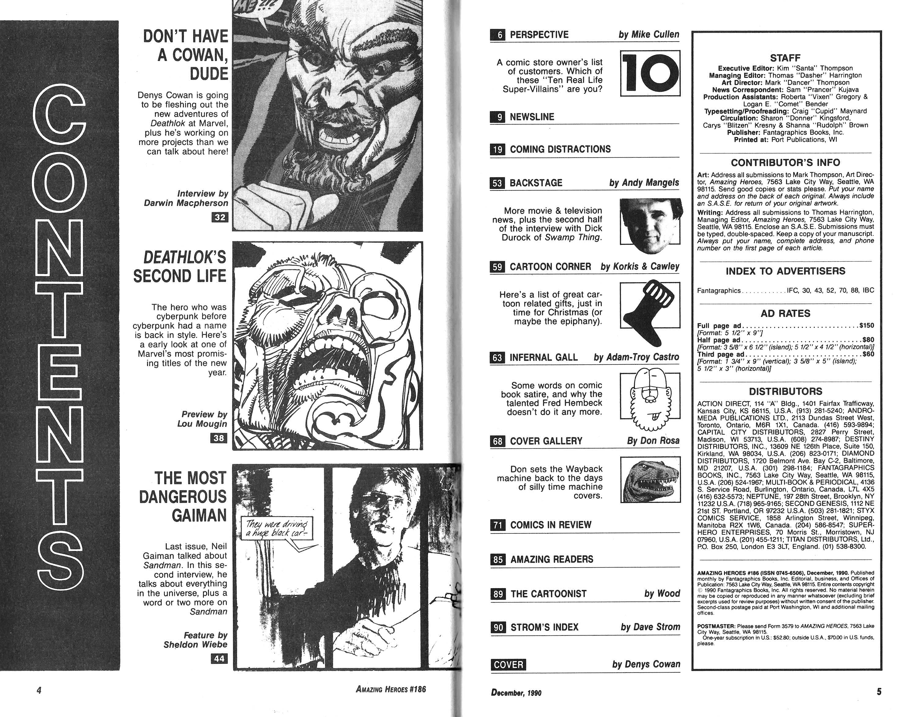 Read online Amazing Heroes comic -  Issue #186 - 3
