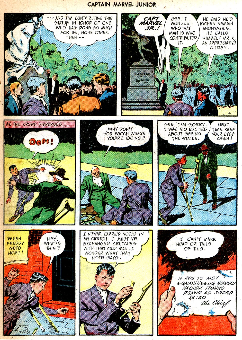 Read online Captain Marvel, Jr. comic -  Issue #36 - 16