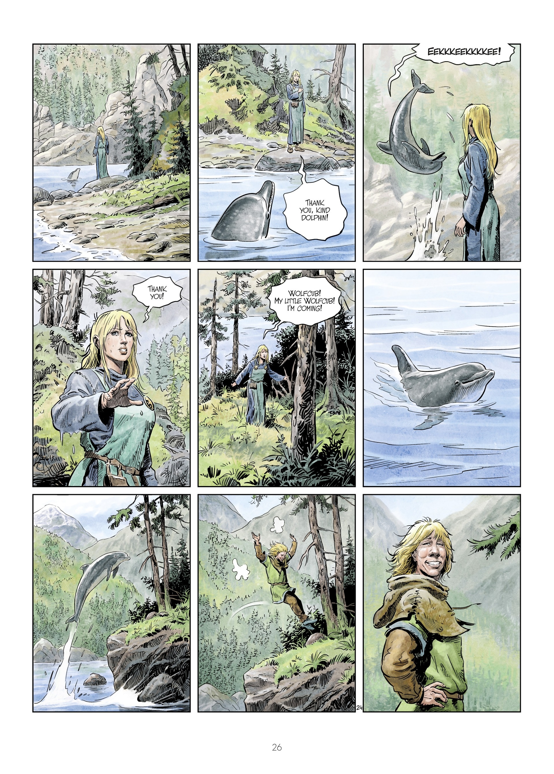 Read online The World of Thorgal: Wolfcub comic -  Issue #5 - 28
