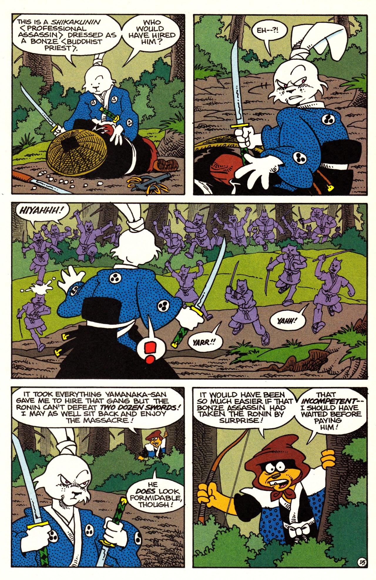 Read online Usagi Yojimbo (1993) comic -  Issue #16 - 17