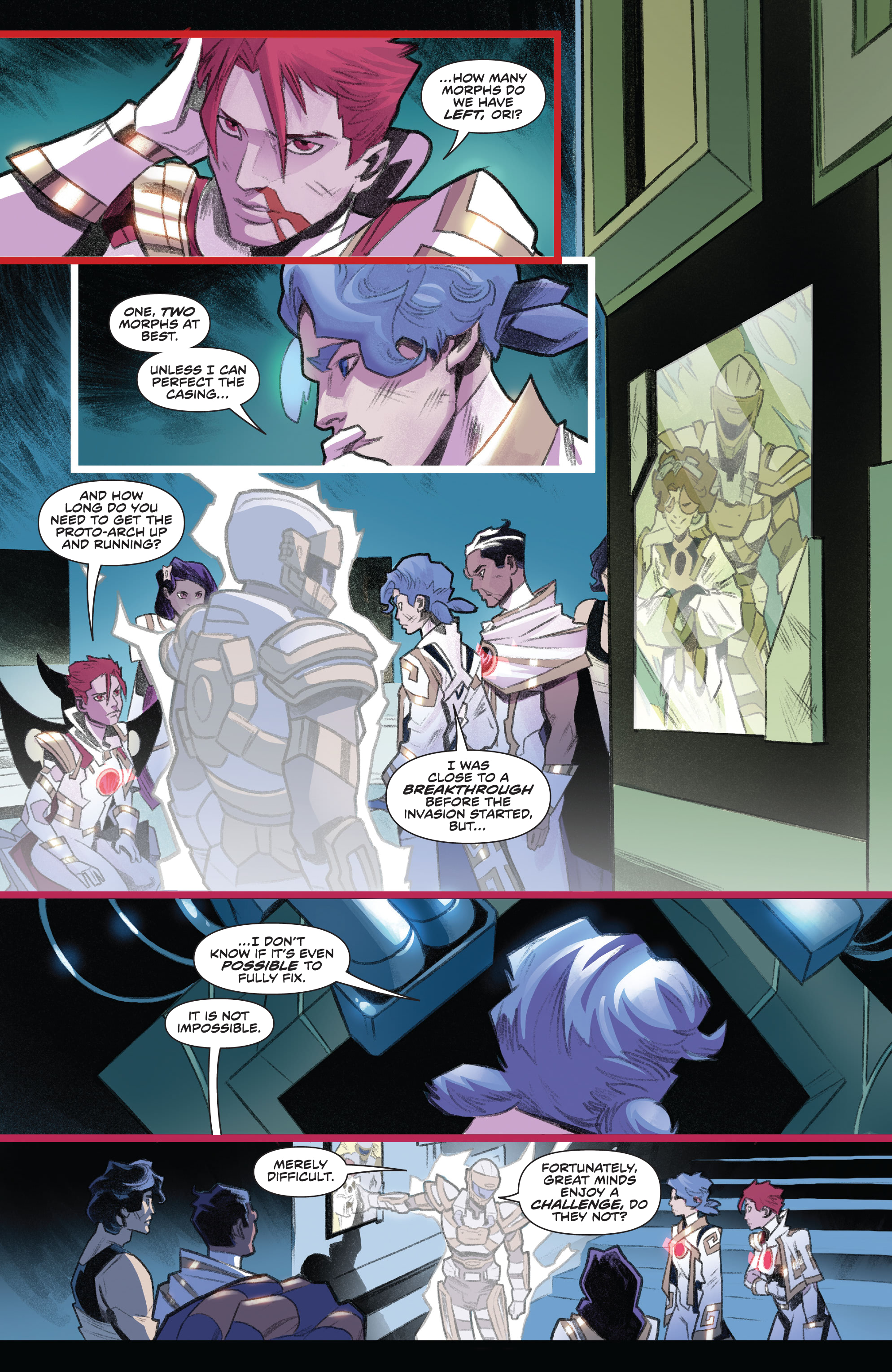 Read online Power Rangers Universe comic -  Issue #4 - 5