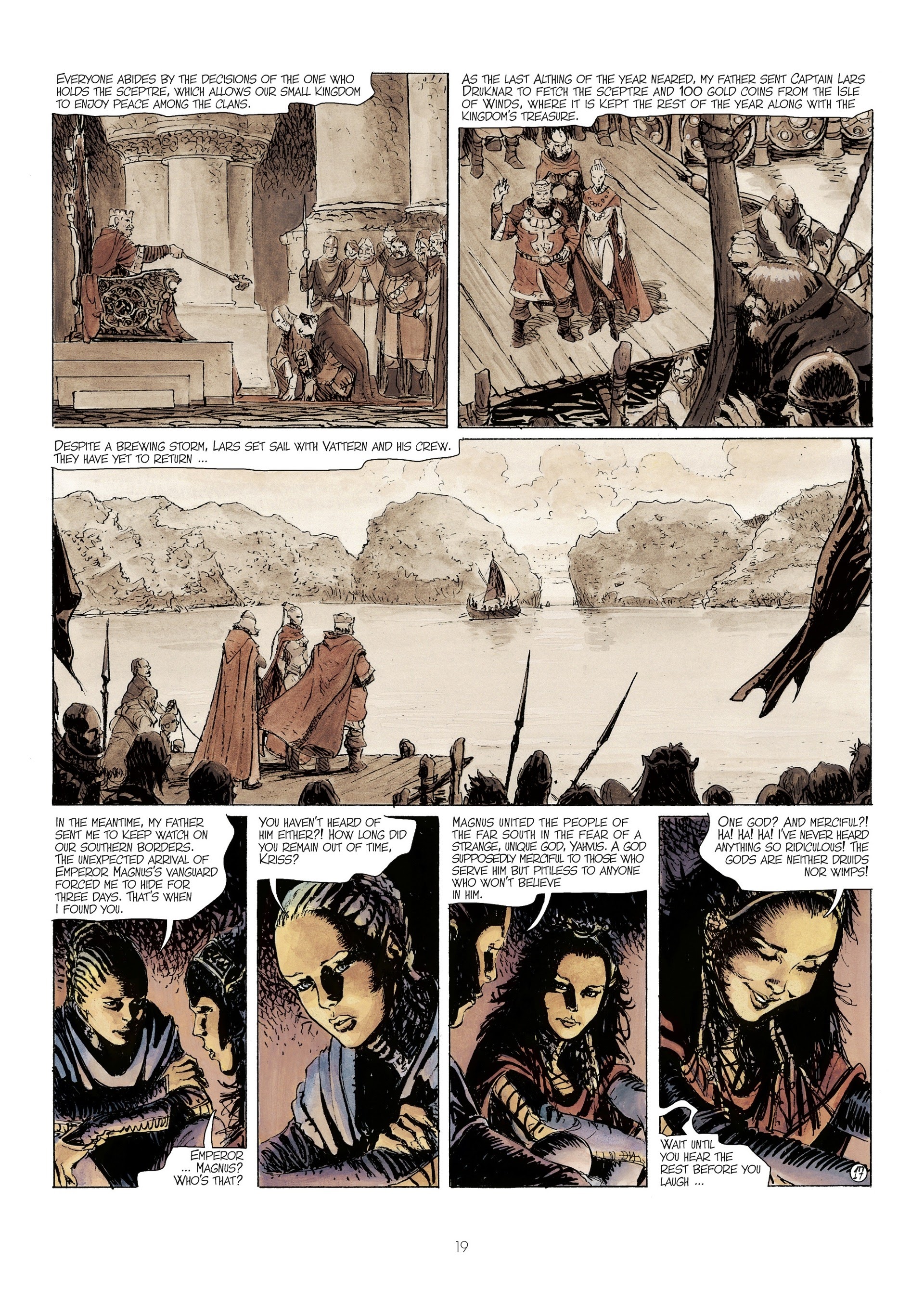 Read online The World of Thorgal: Kriss of Valnor: Worthy of a Queen comic -  Issue # Full - 21