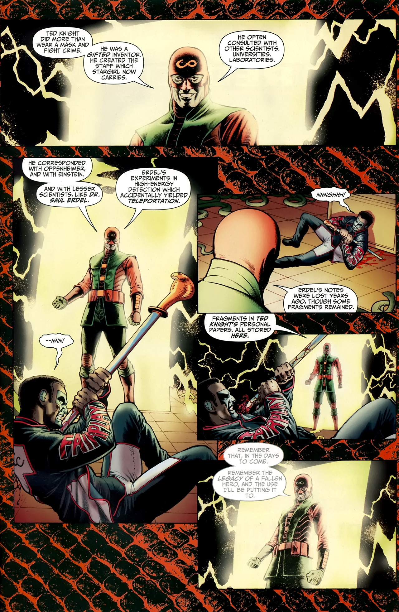 Read online JSA vs. Kobra comic -  Issue #3 - 21