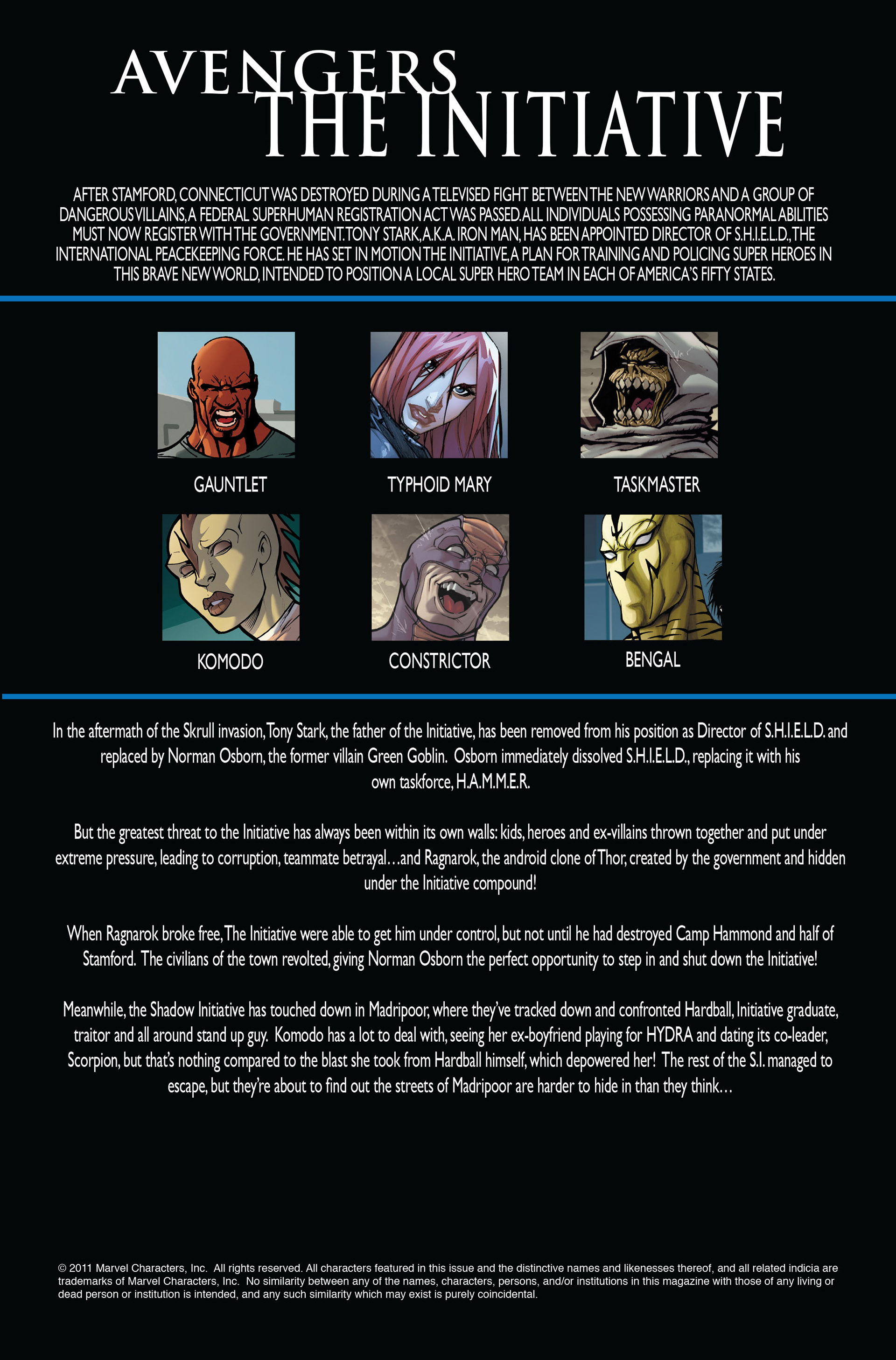 Read online Avengers: The Initiative comic -  Issue #24 - 2