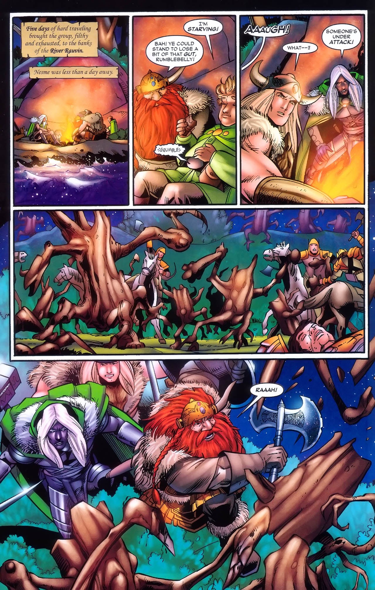 Read online Forgotten Realms: Streams of Silver comic -  Issue #2 - 21