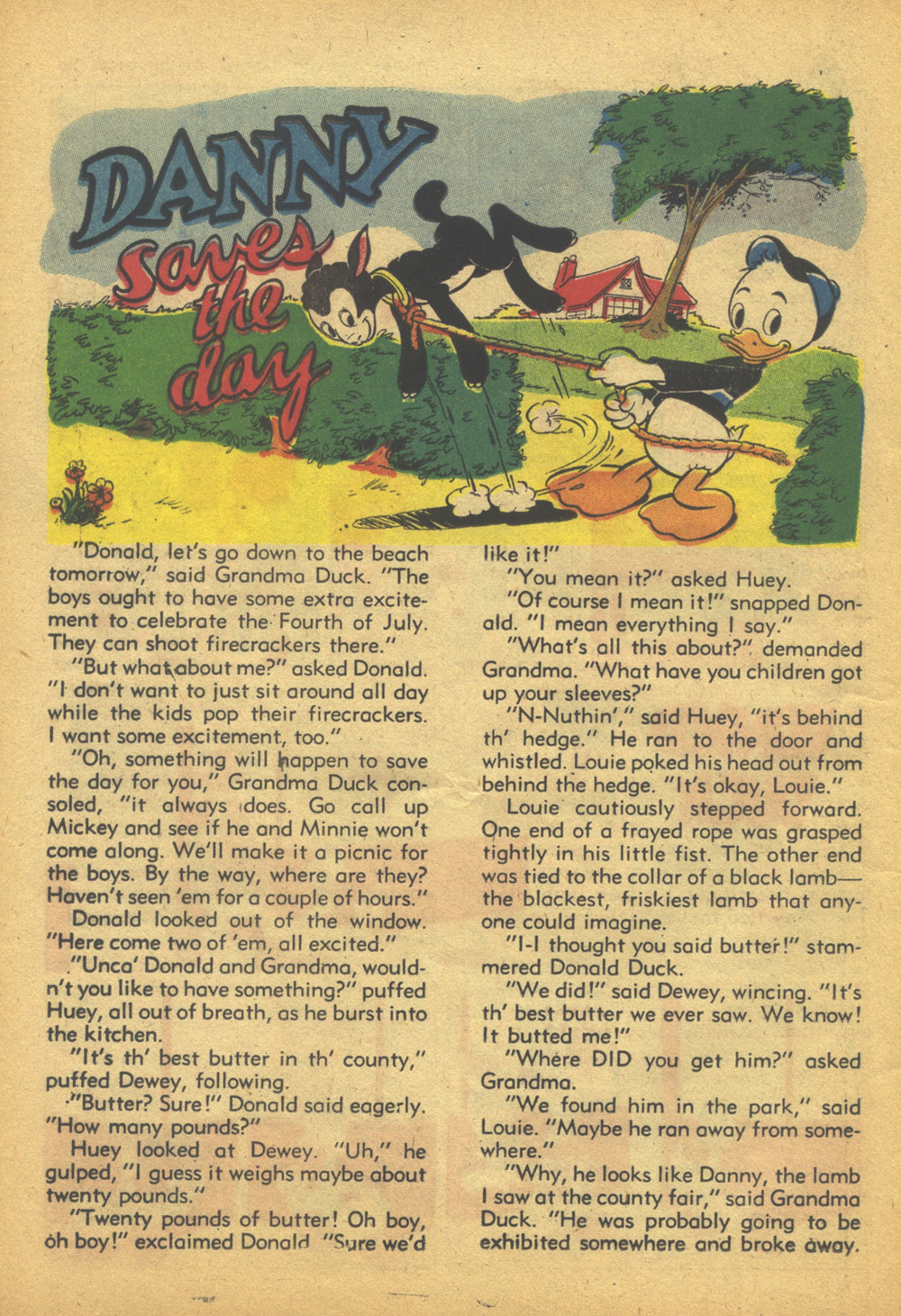 Read online Walt Disney's Comics and Stories comic -  Issue #107 - 34